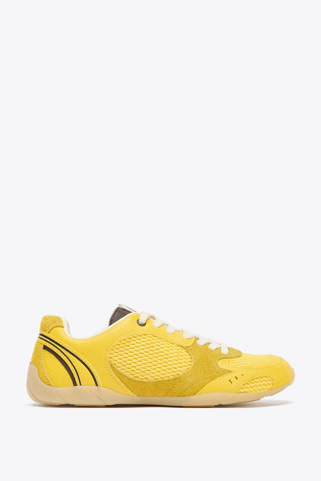 CONTRAST RUNNING TRAINERS - Zara фото 4