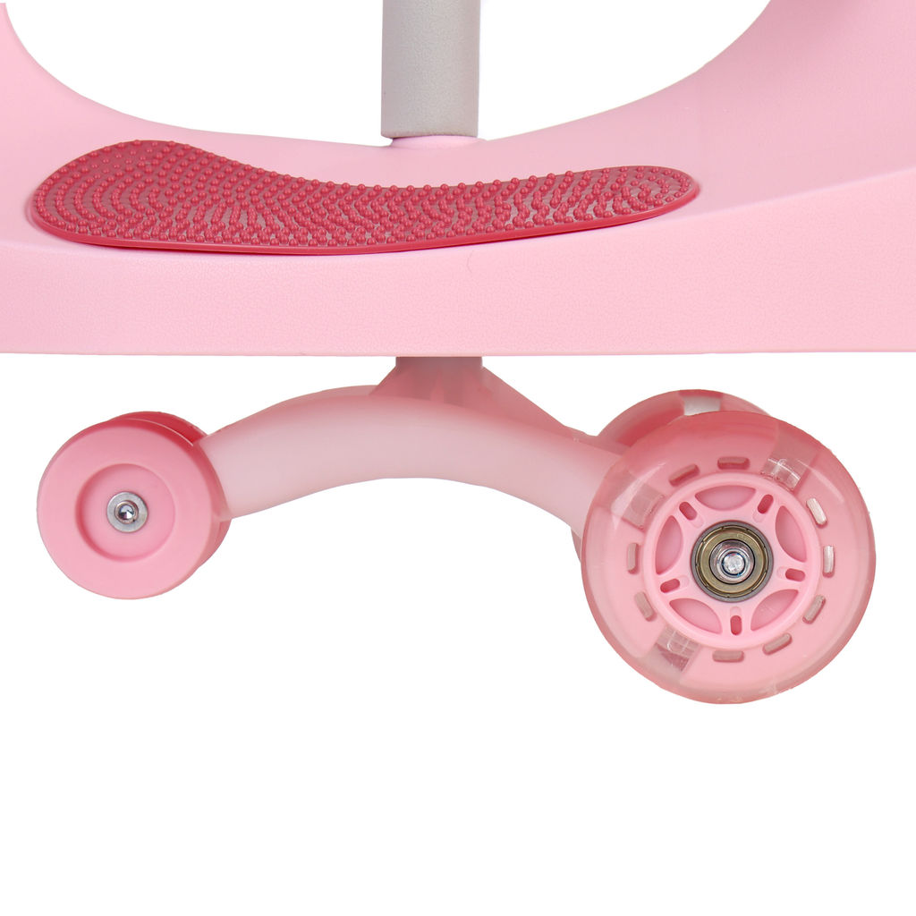 Толокар QT-8097 розовый/светящиеся полиуретановые колеса 80 мм/уп5 - ГалеонТрейд фото 16