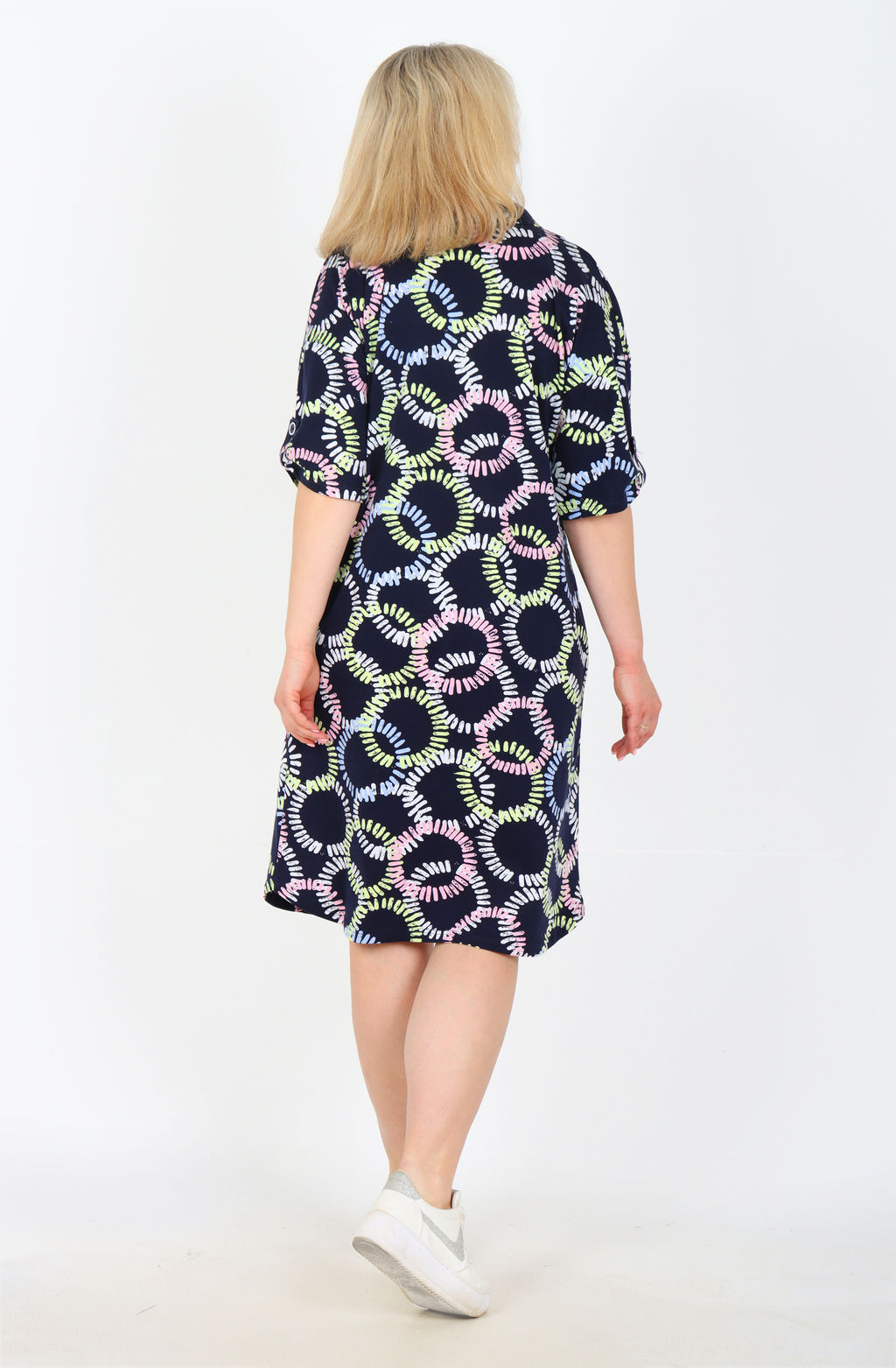 Платье София Х-452 (46-62) кулирка - Лотос фото 13