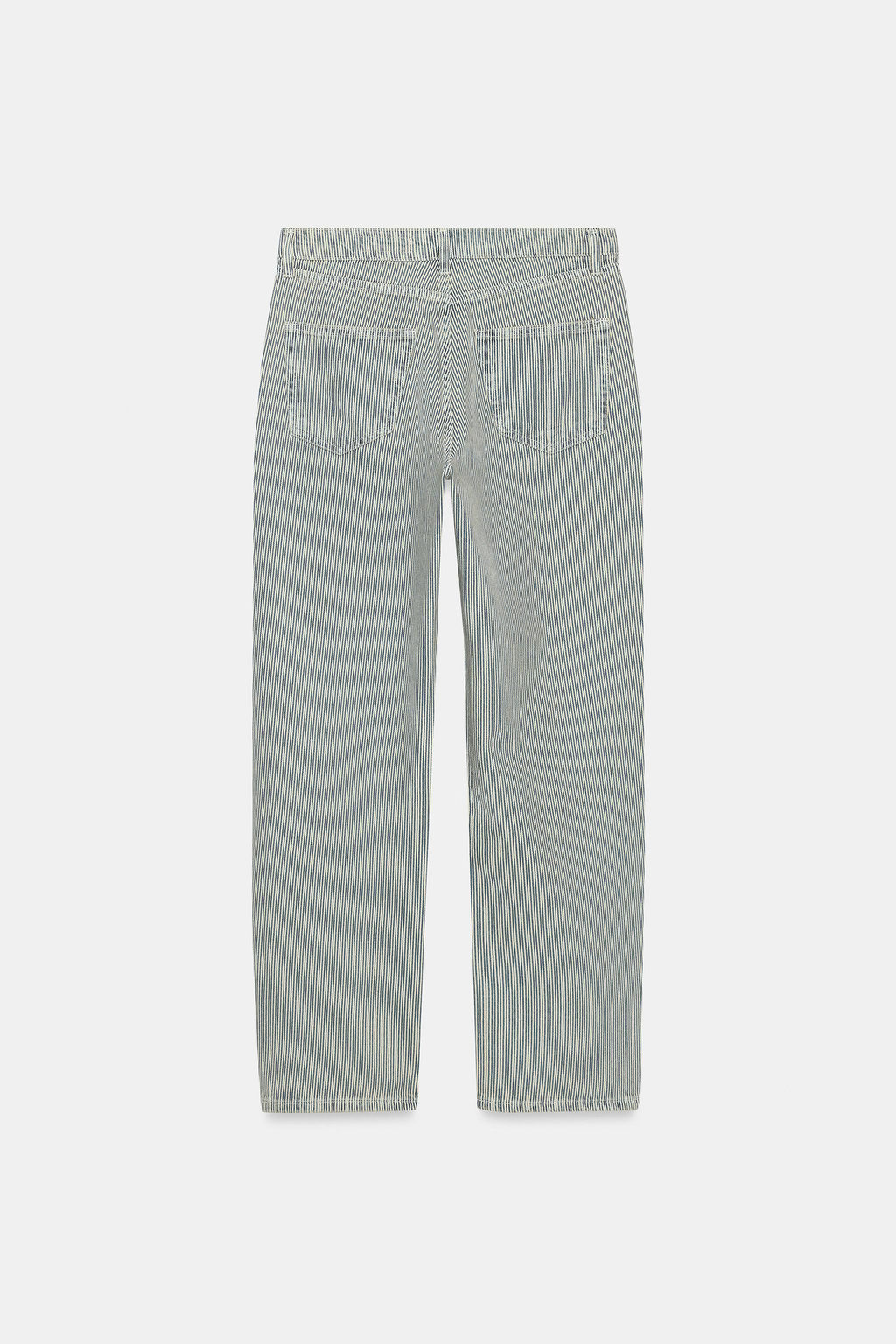 JEANS ZW COLLECTION RECTOS TIRO BAJO RAYAS / Rayas