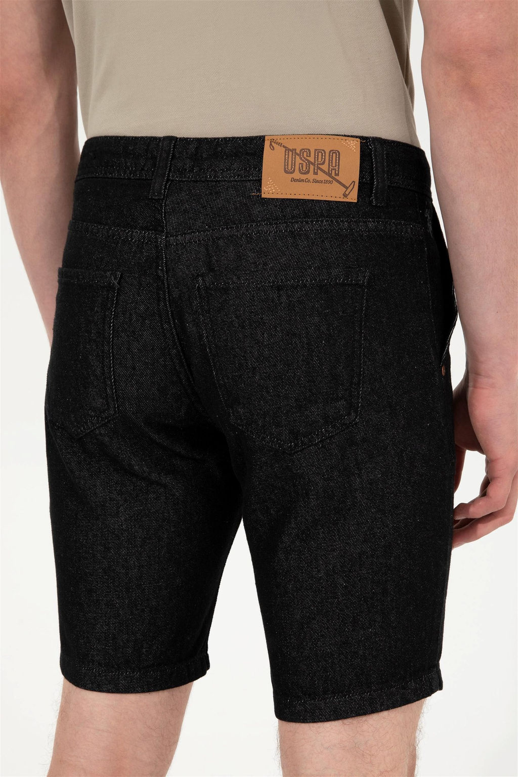 U. S. Polo Assn Мужские черные джинсовые шорты - U.s. polo assn фото 14