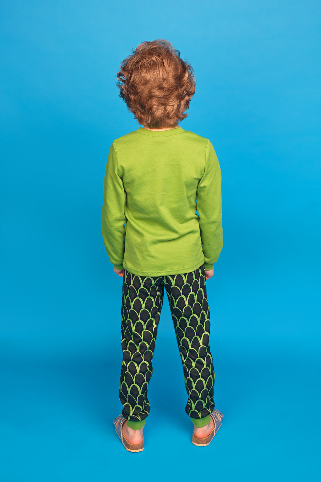 Пижама "Динозавр",зеленый