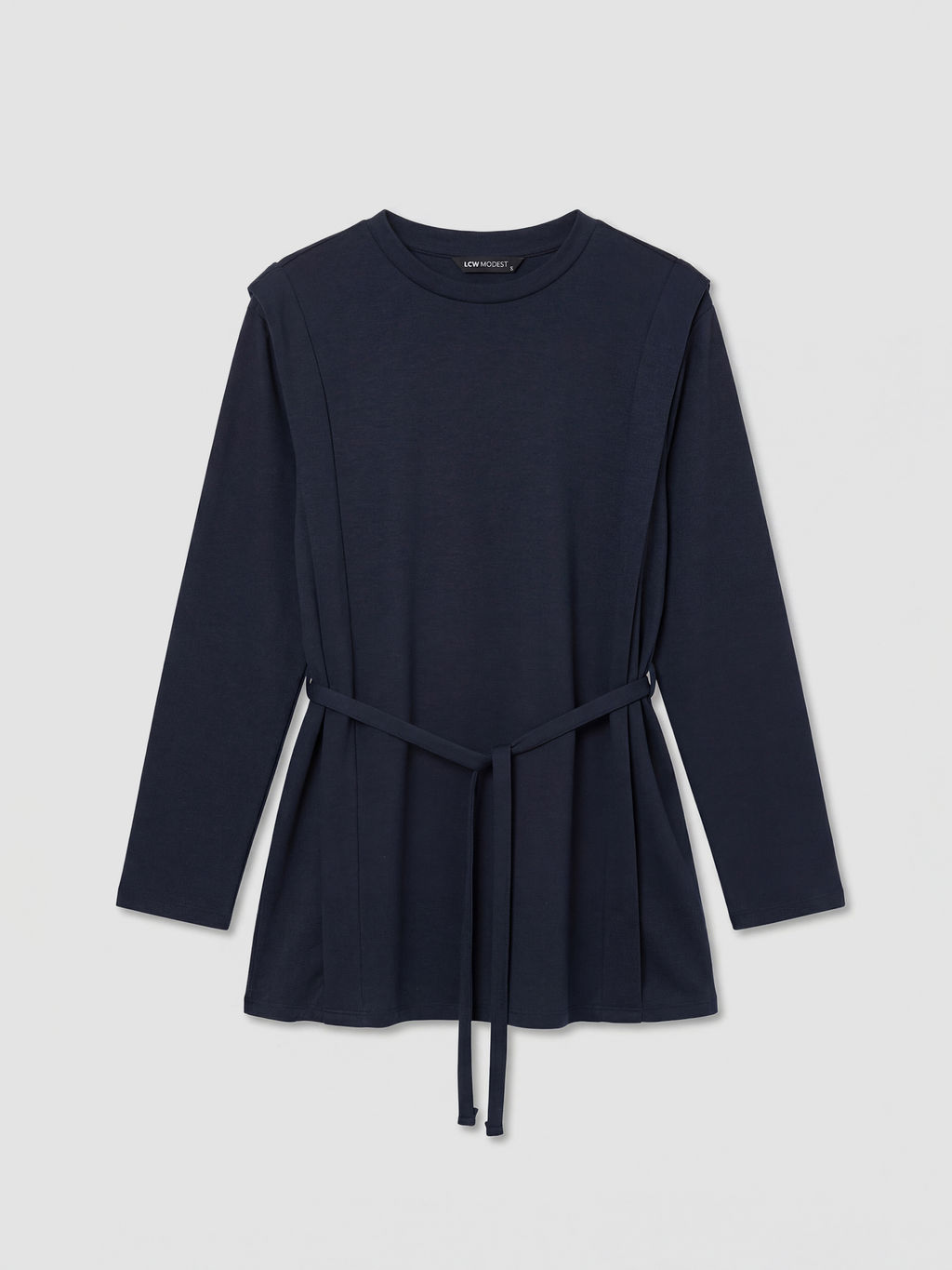 Bisiklet Yaka Soft Touch Kad?n Sweatshirt Tunik