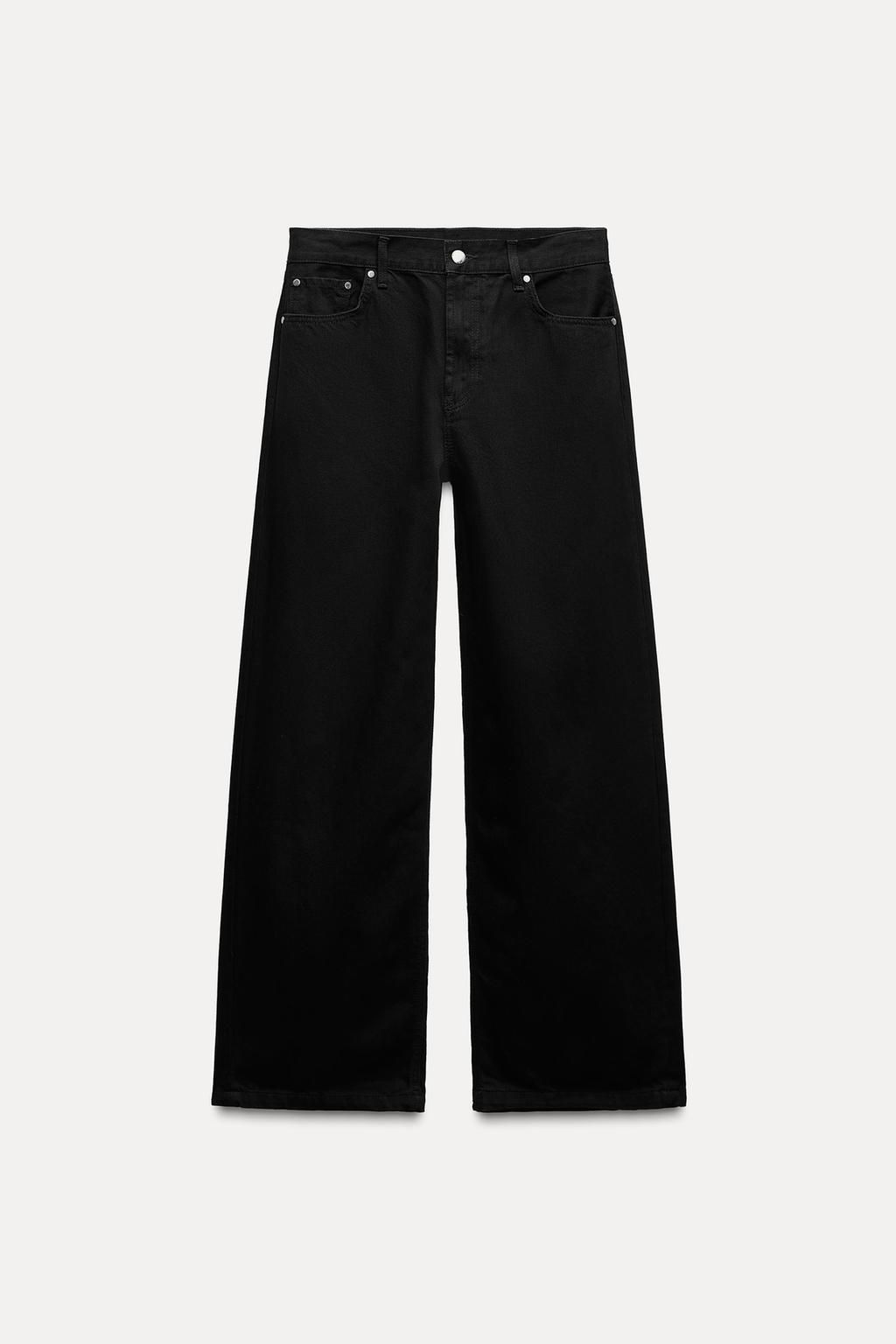 ZW COLLECTION LOOSE FIT MID-RISE JEANS - Zara фото 8