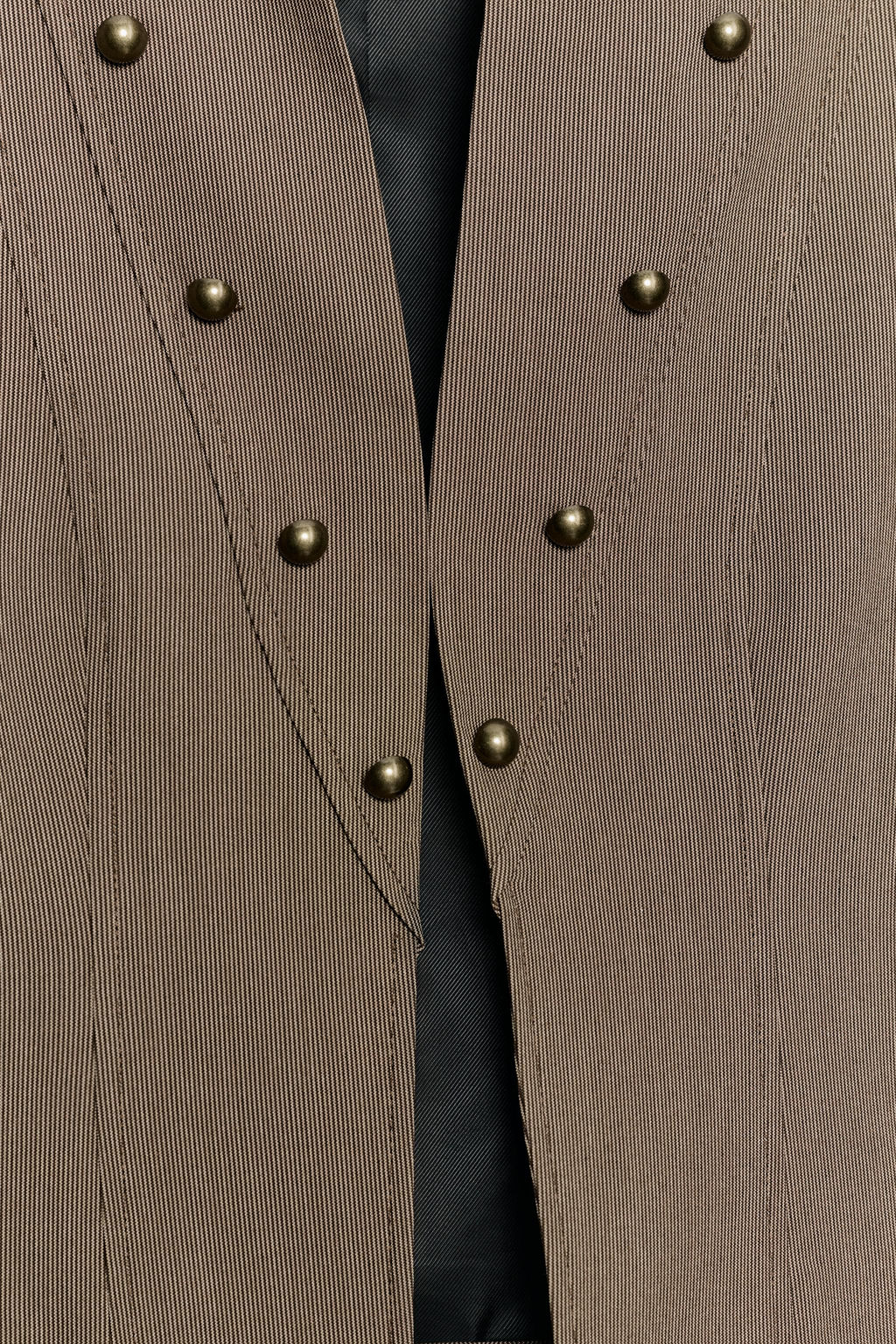 BLAZER CORTA BOTONES / marr?n vigor? - Zara фото 4