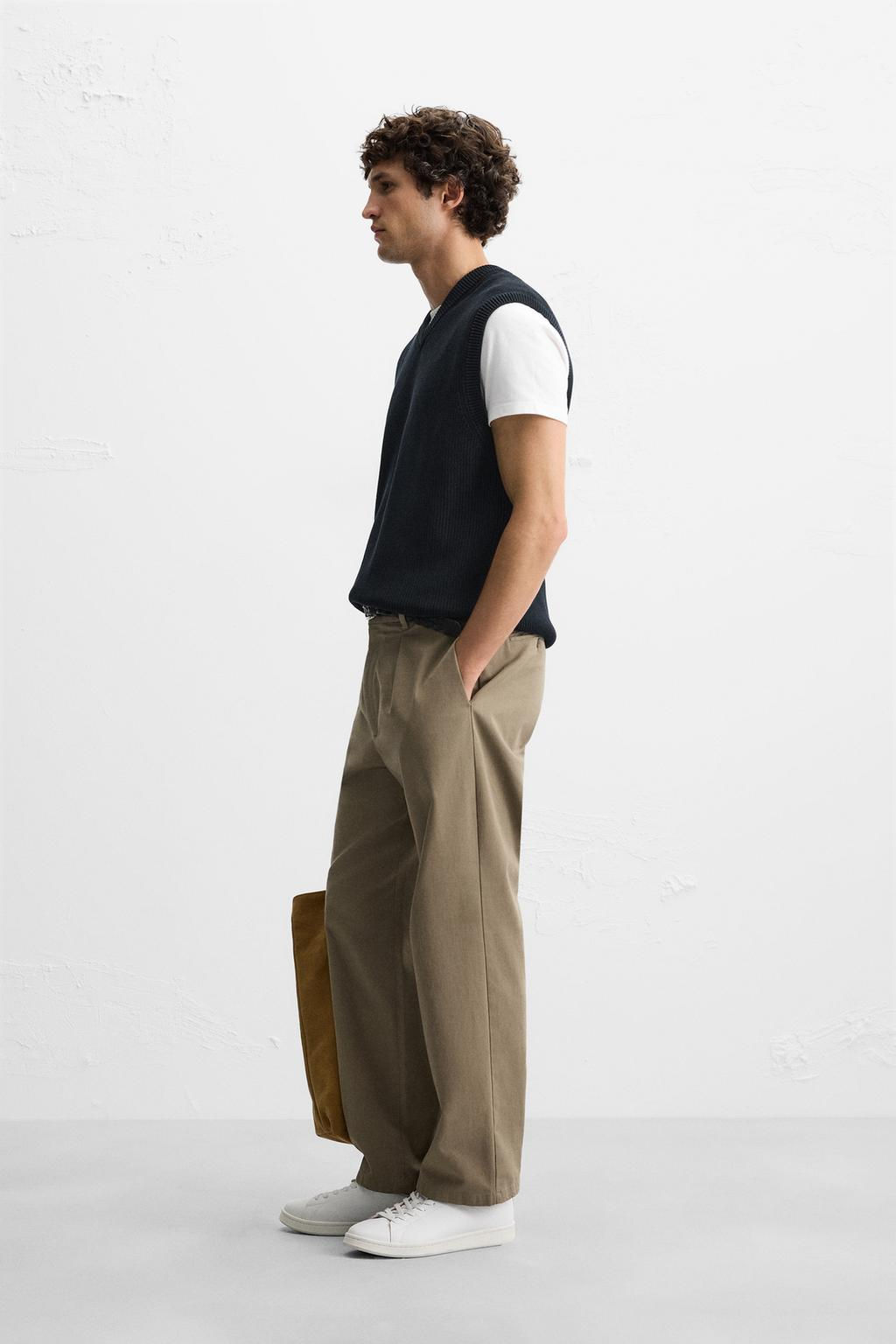 TEXTURED KNIT VEST - Zara фото 4