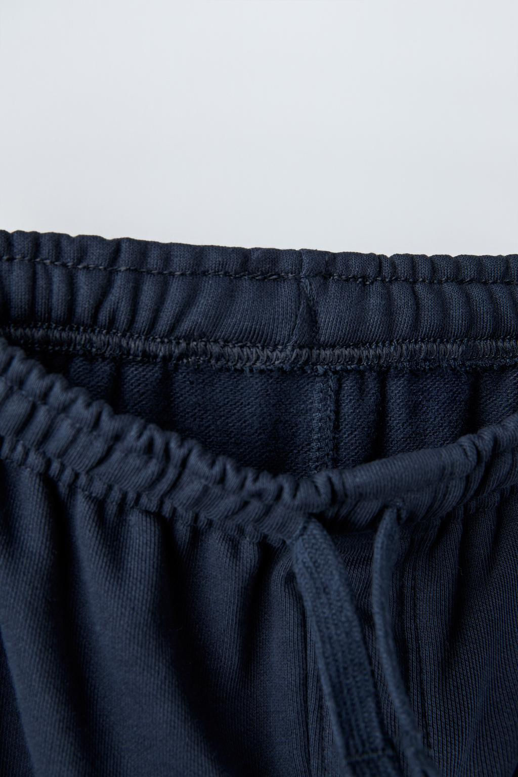 TROUSERS WITH EMBROIDERED SLOGAN - Zara фото 16