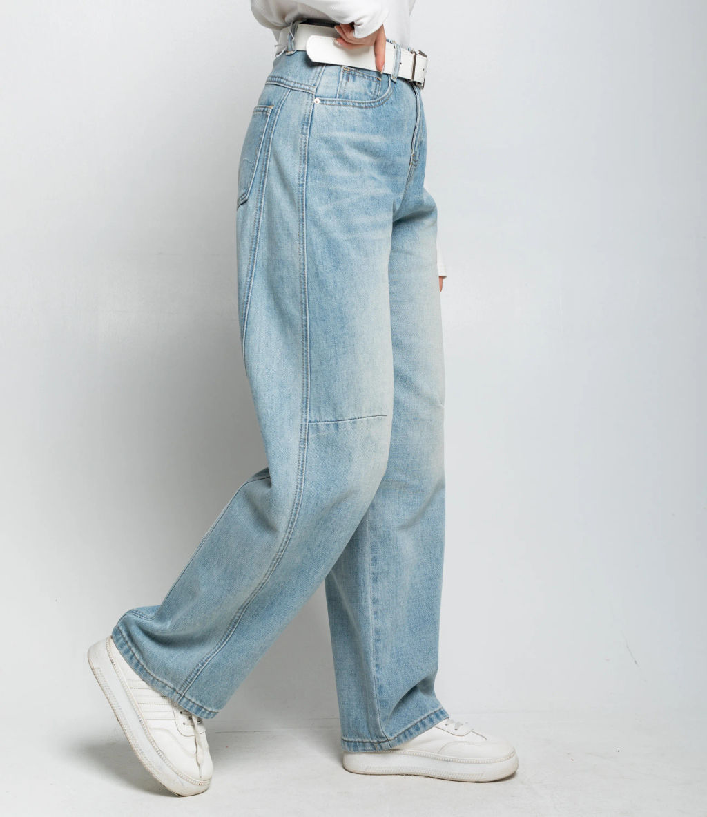 Джинсы #КТ5038 (1), голубой - Dommod фото 3