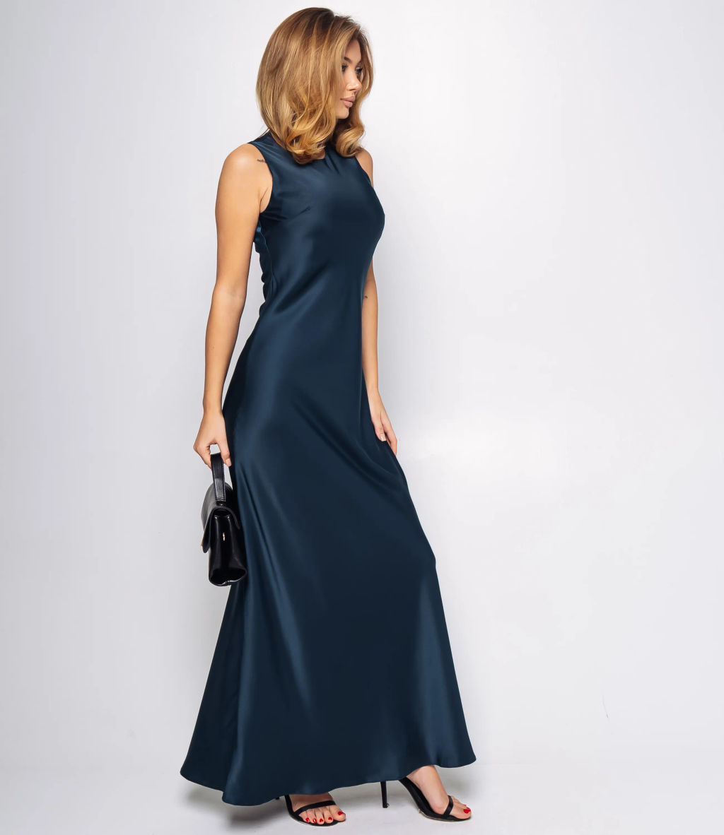 Платье #ОКТ095014, морская волна - Dommod фото 2