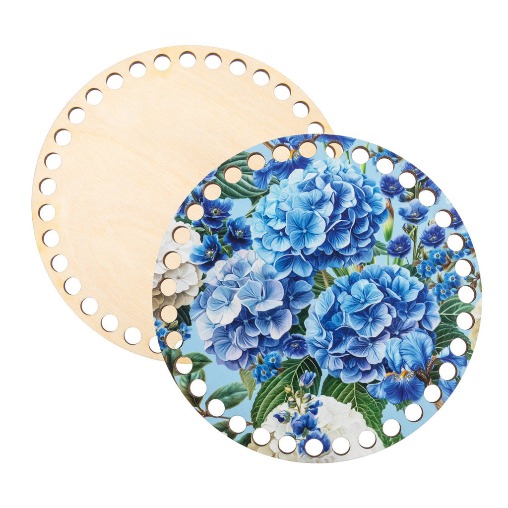 Заготовка для декорирования Love2art ДВ-02 Набор донышек для вязания Матовый фанера d 15 см х 0.4 см 2 шт 10 Лавандовая история  фото 19