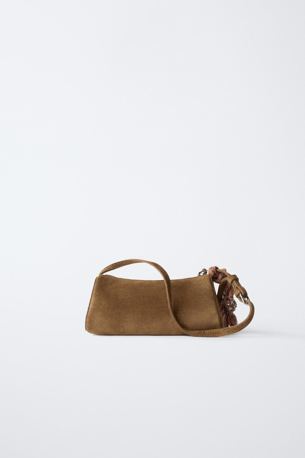 SHOULDER BAG WITH BANDANA - Zara фото 13