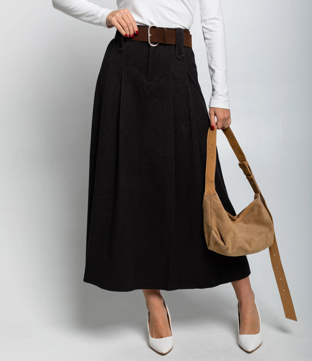 Юбка #КТ25109, графит