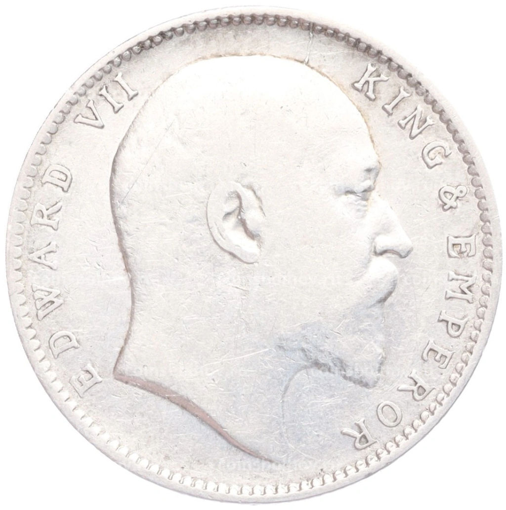 Монета 1 рупия 1904 года В Британская Индия