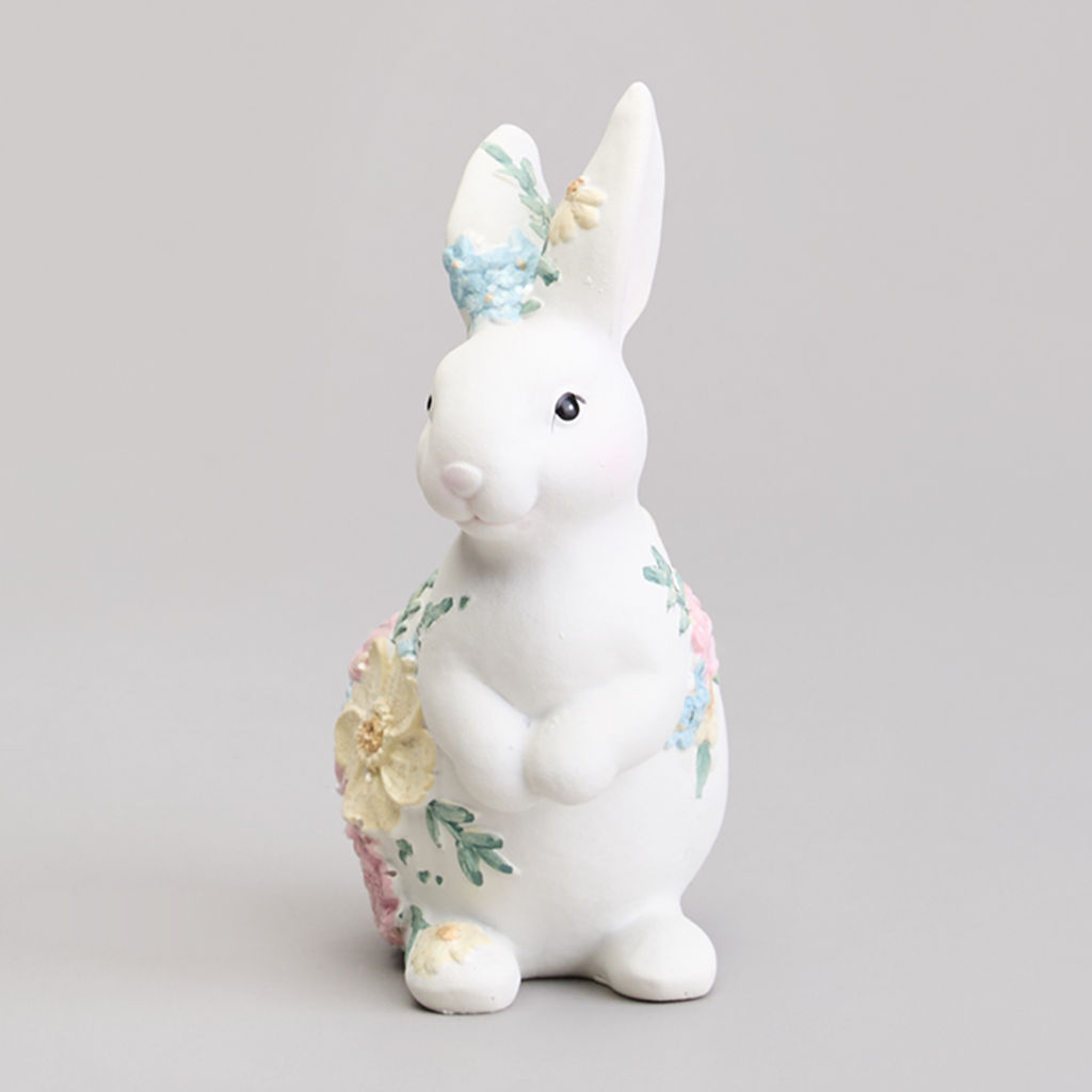 ФИГУРКА ДЕКОРАТИВНАЯ КРОЛИК 7,5Х5Х12,5 СМ - Lefard фото 4