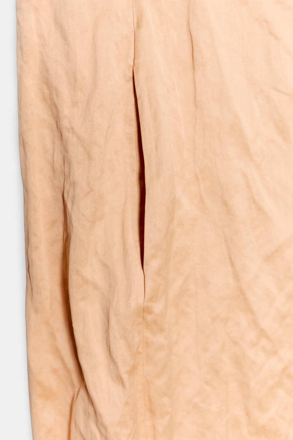 VESTIDO MIDI EFECTO ARRUGADO ZW COLLECTION / Salm?n claro - Zara фото 5