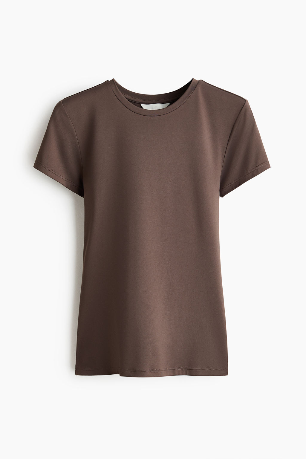 Camiseta entallada de microfibra - H&m фото 2