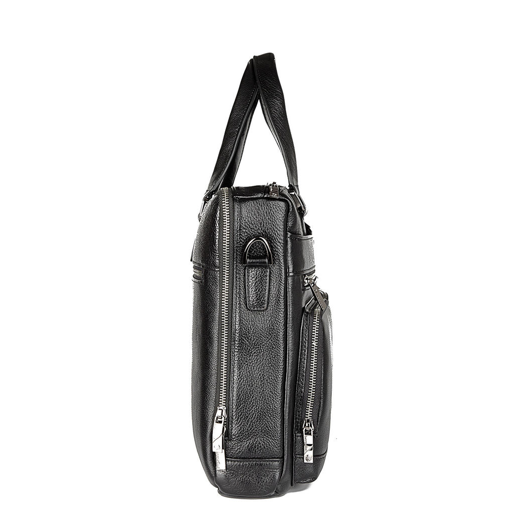 Мужская кожаная сумка деловая - Barcelo biagi фото 4