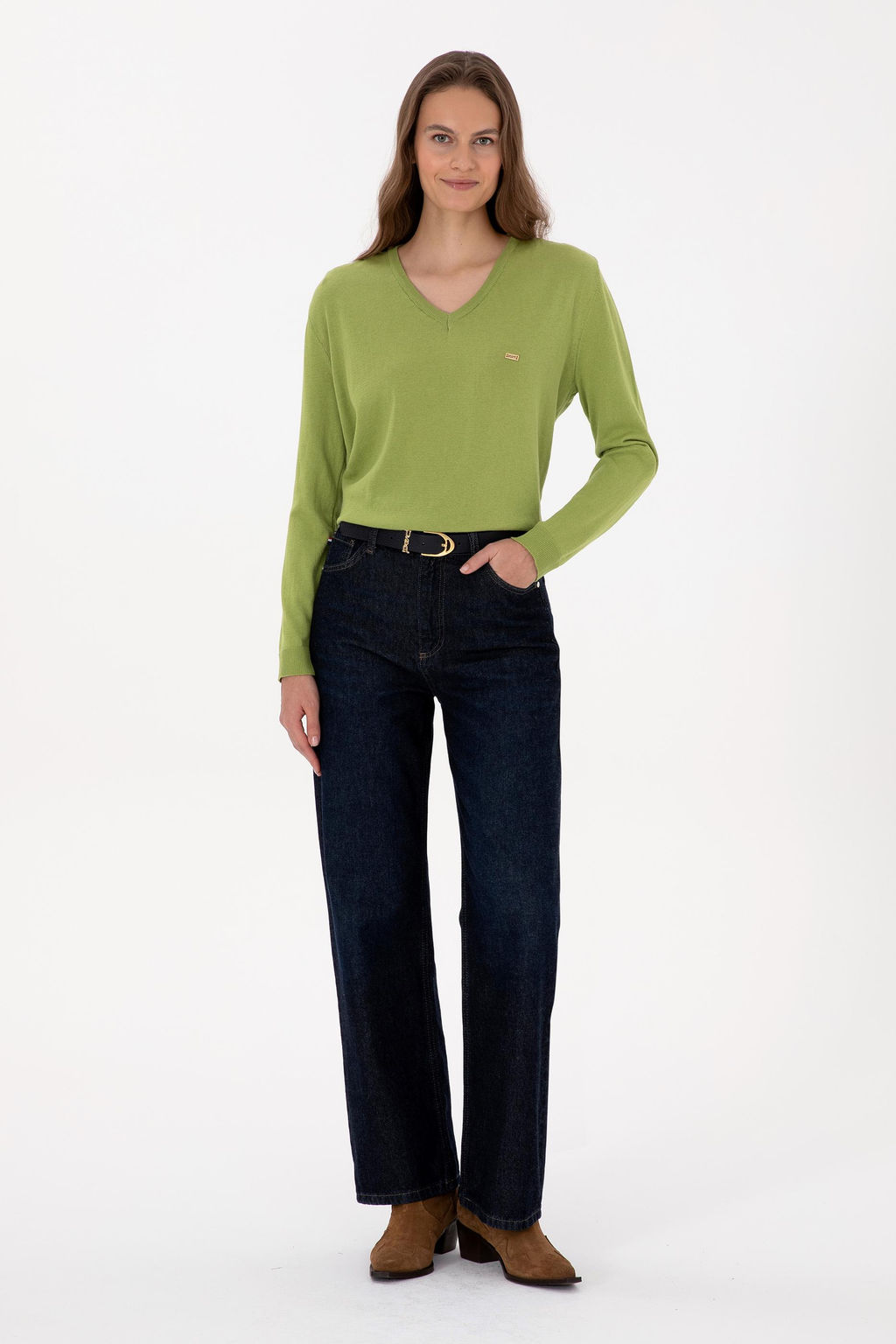 Kad_n F_st_k Ye_ili V Yaka Basic Kazak - U.s. polo assn фото 4