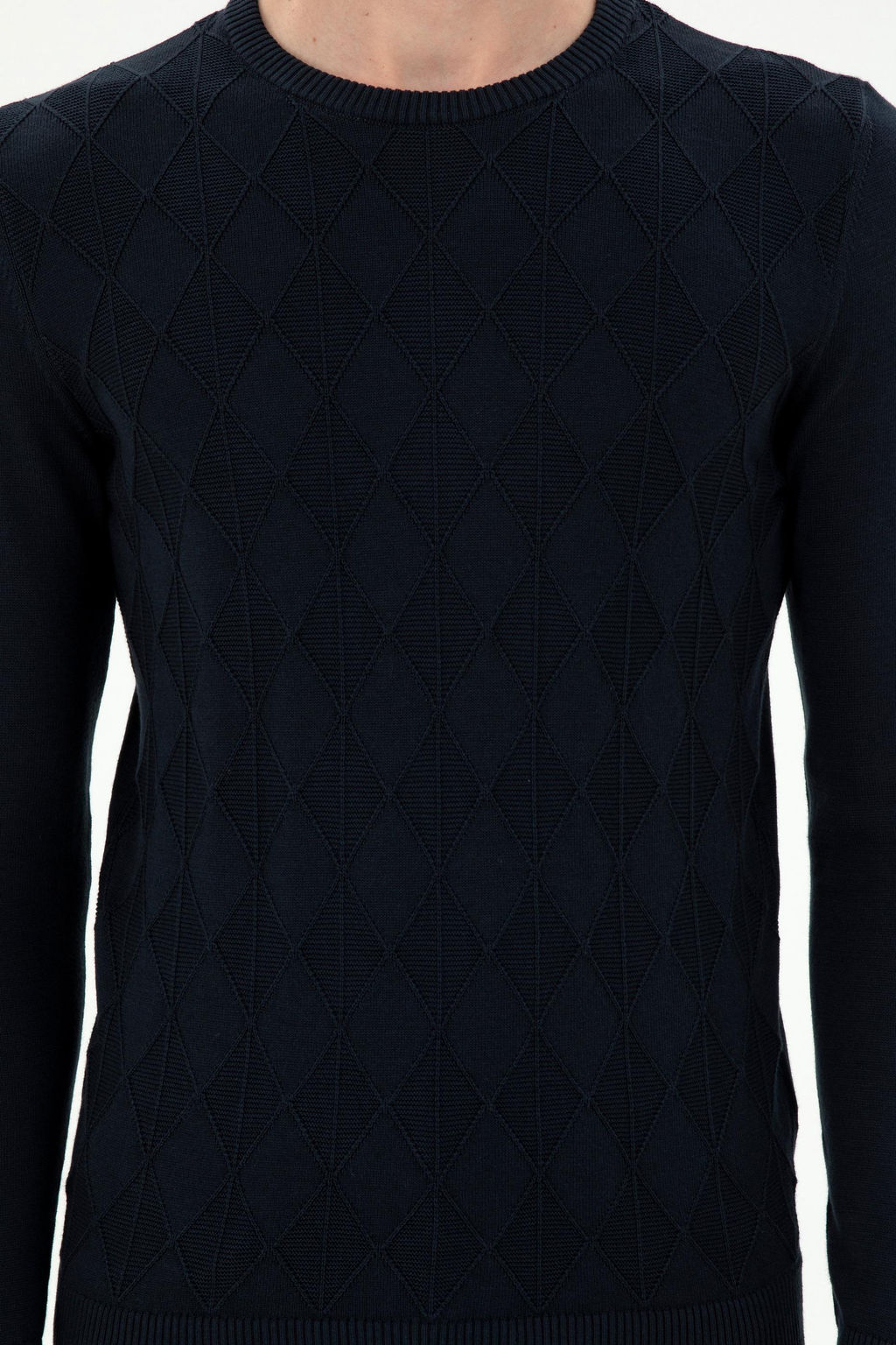 Мужской темно-синий свитер Неожиданная скидка в корзине - U.s. polo assn фото 6