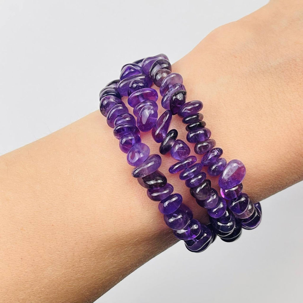 Бусины для украшений из Аметиста крошка