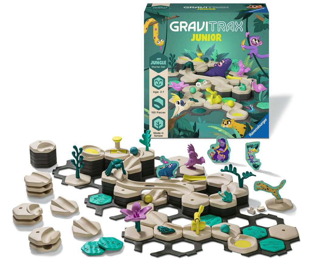 Ravensburger. Конструктор "GraviTrax Junior Джунгли" арт.27499