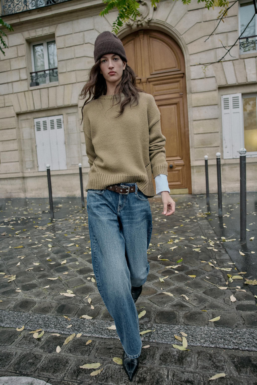 STRAIGHT KNIT JUMPER