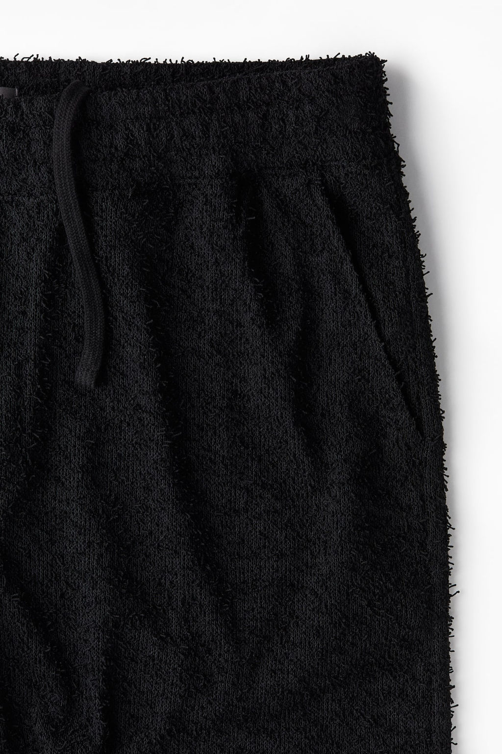 Pantalon corto en tejido rizado Relaxed Fit - H&m фото 6