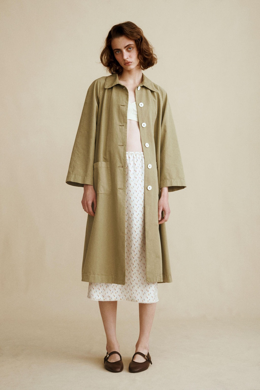 TRENCH CREATED BY CARAMEL LONDON X ZARA / Khaki