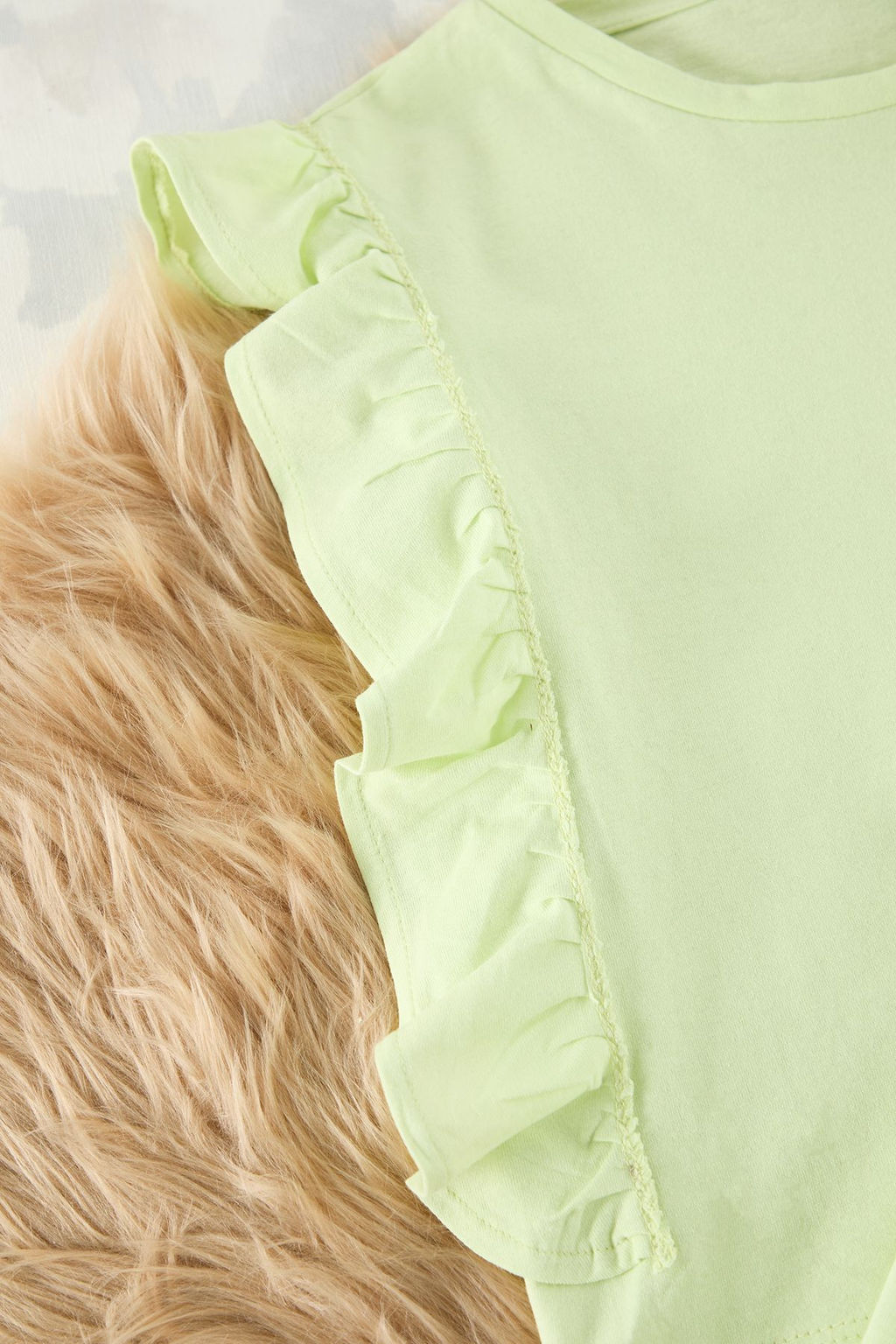 Trendyolmilla Pembe %100 Pamuklu F?rf?rl? Sortlu Orme Pijama Tak?m? THMSS23PT00175  фото 11