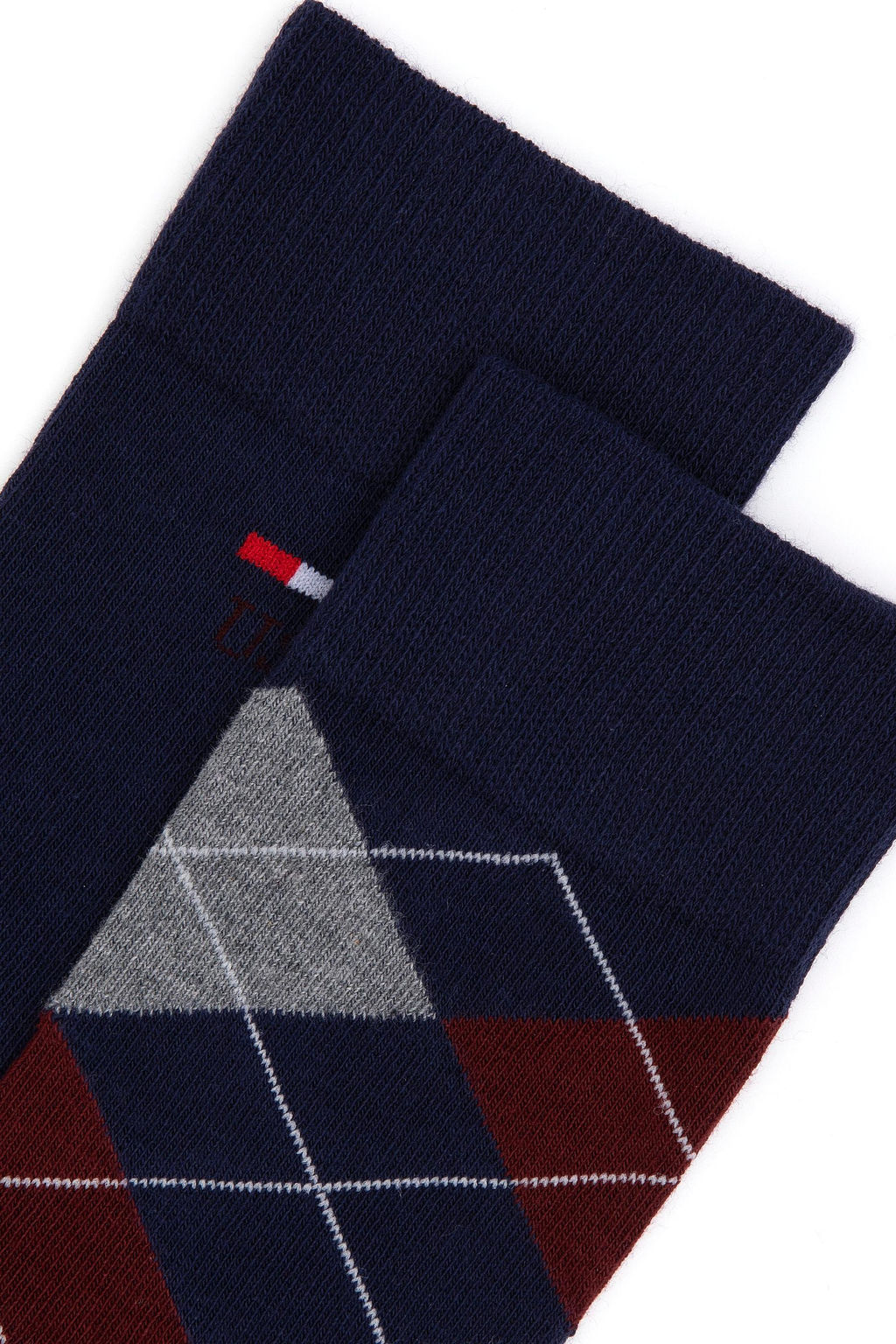 Мужские носки бордового цвета Неожиданная скидка в корзине - U.s. polo assn фото 2