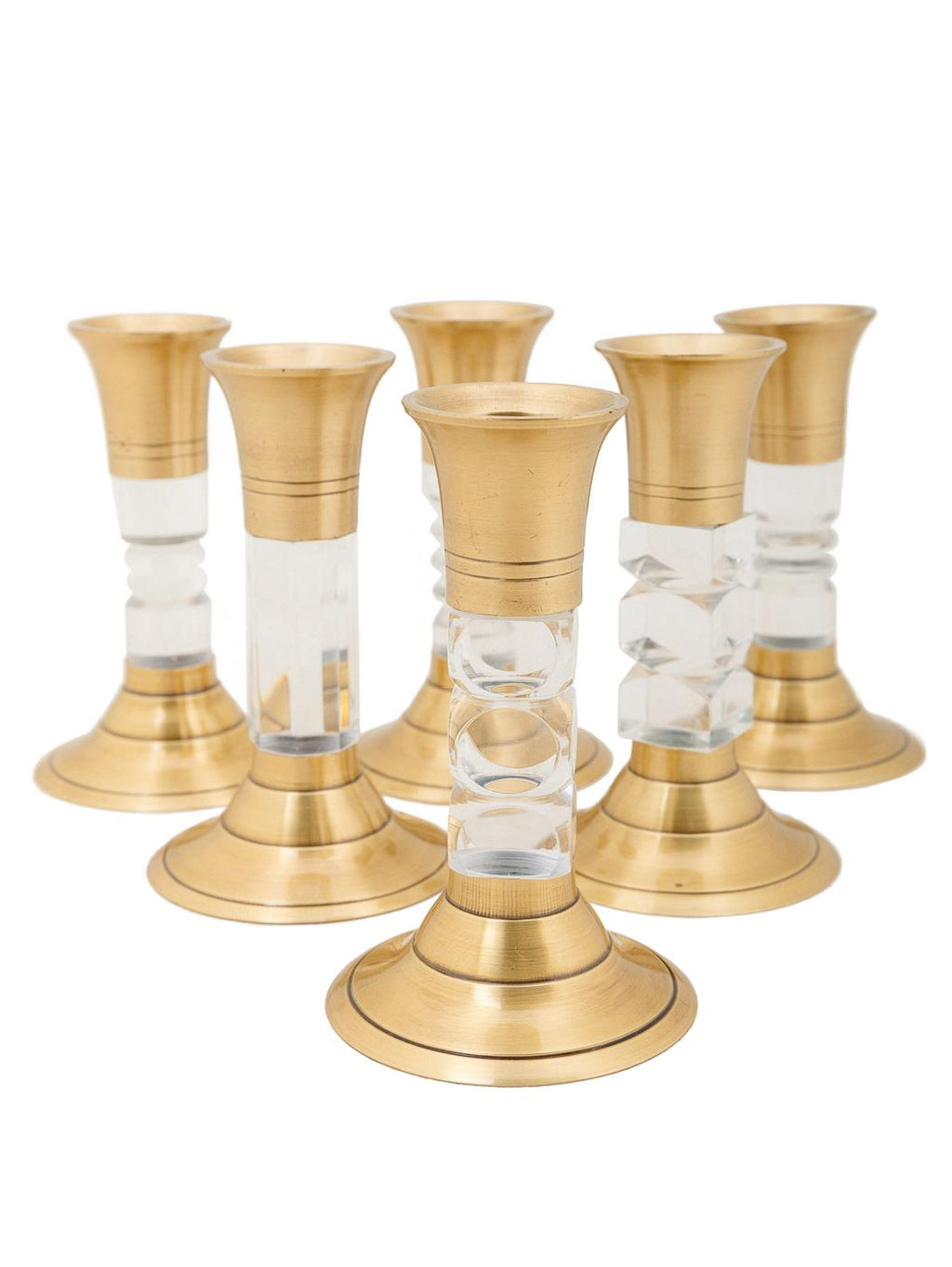 Подсвечник набор из 6-ти (полиш) № П736/2 - Ганг фото 3