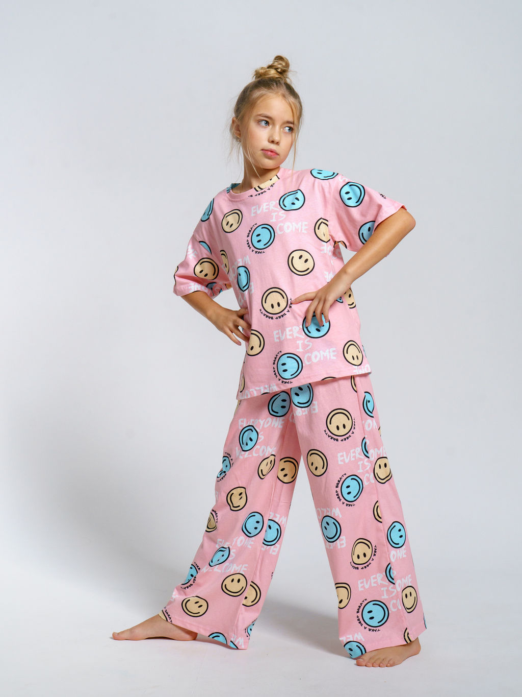 961Д Пижама детская "Смайлики"