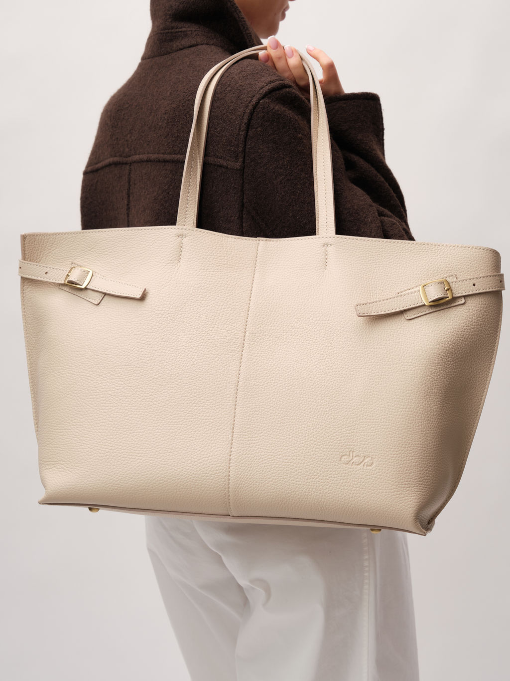 Сумка Laura DBR 31170 бежевая пудра  фото 4