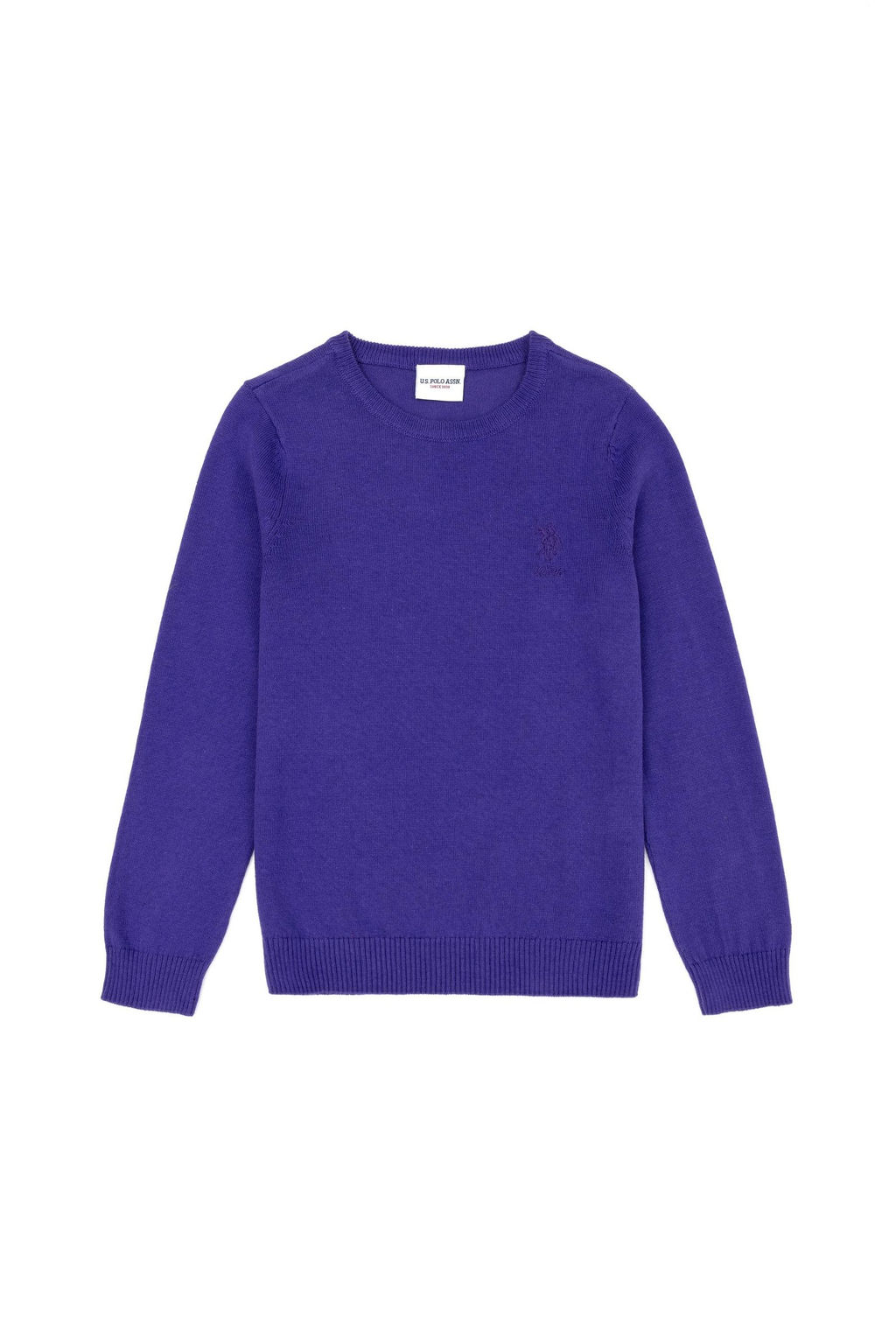 U. S. Polo Assn / Базовый свитер фиолетового цвета для девочки - U.s. polo assn фото 4