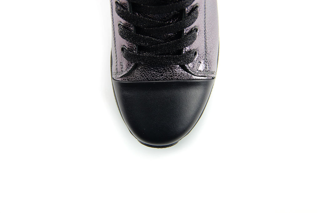 Ботинки 312.omega.black.nikel. /шерсть