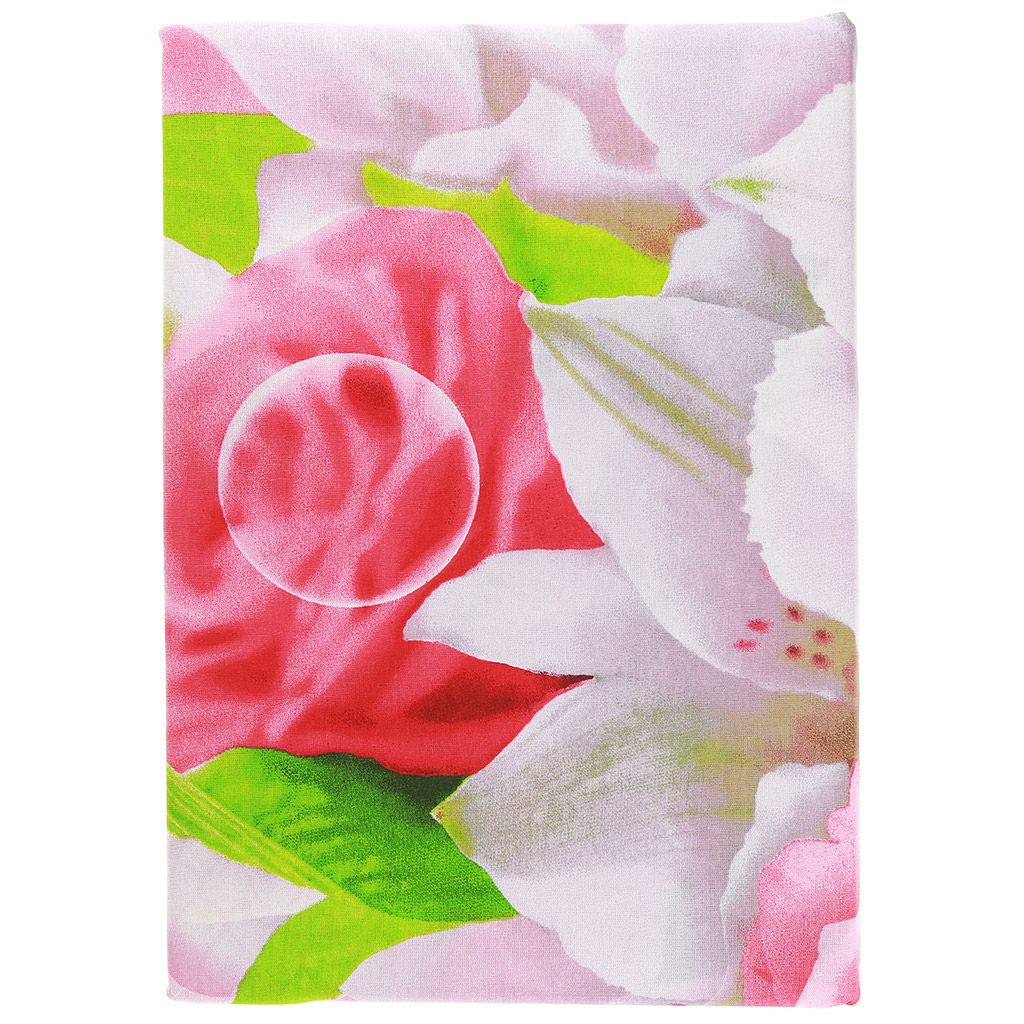 Пододеяльник на пуговицах 2-х спальный Ницца 175х215см, бязь Комфорт 121г/м2, хлопок 100%, упаковка классическая ПВХ 28х41см, Домашняя мода (Россия)  фото 2