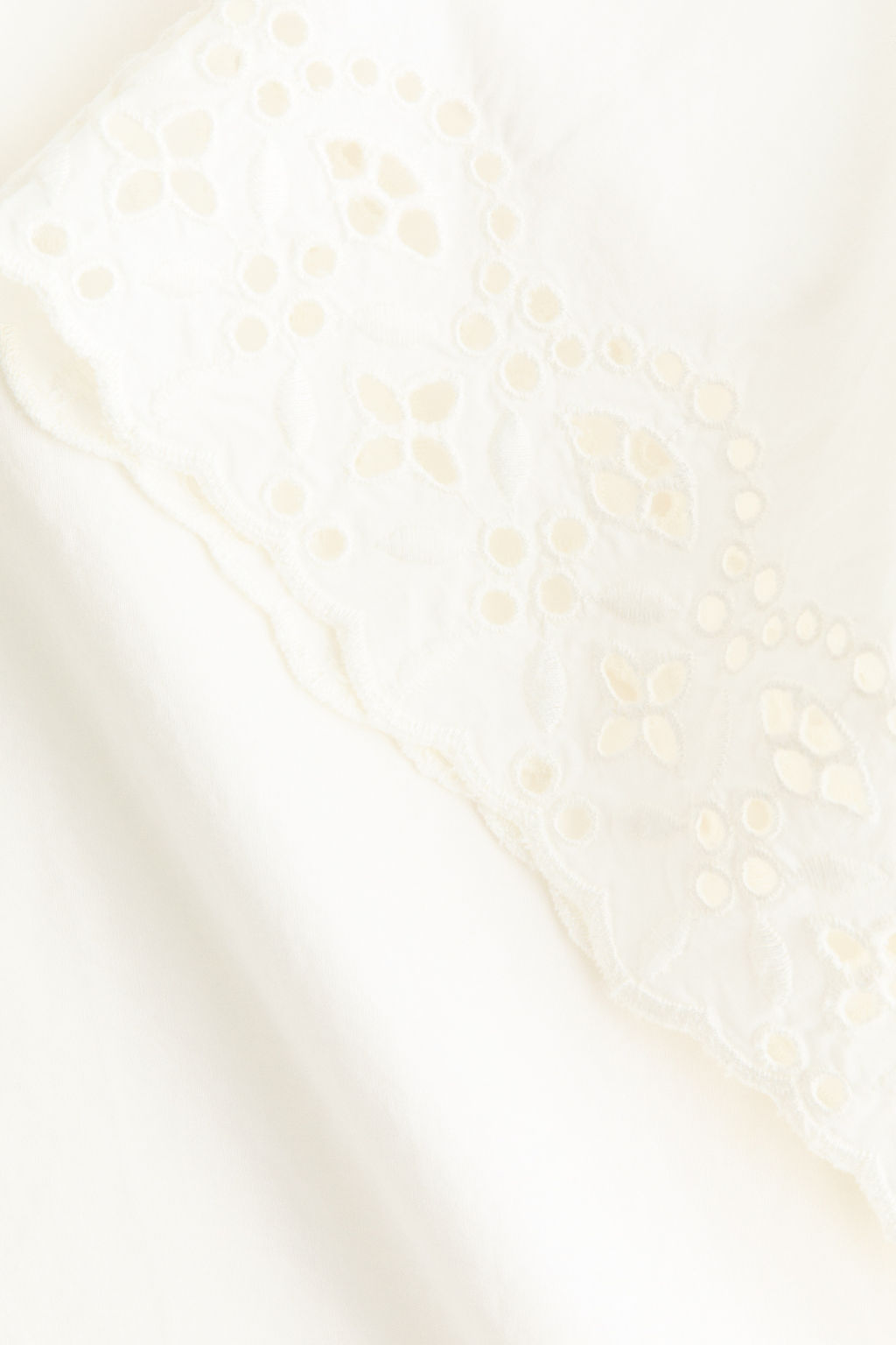 Camisa popover de algod?n con bordado ingl?s - H&m фото 3