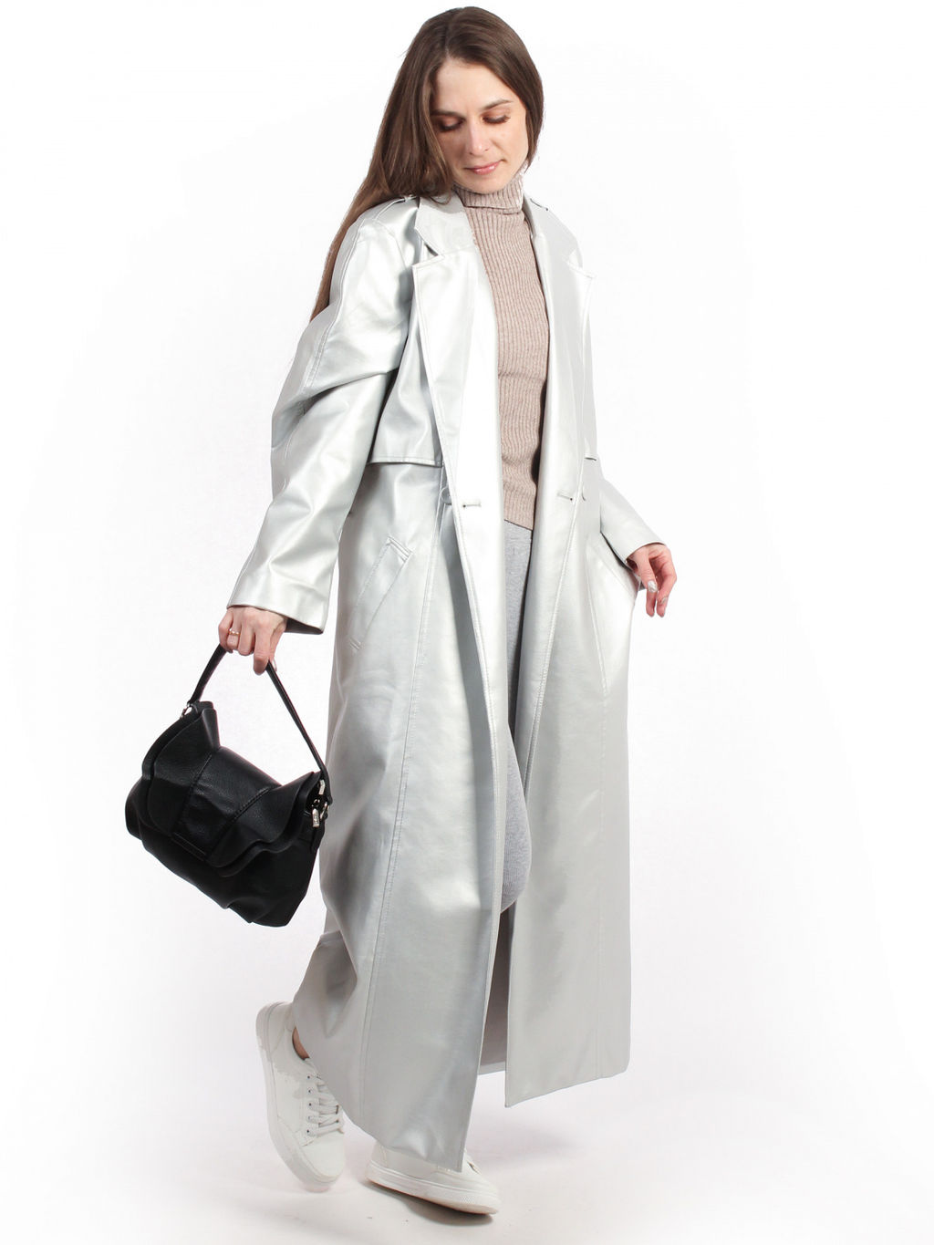 LACCOMA сумка Эльза-Y2005-черный эко кожа хлопок  фото 3