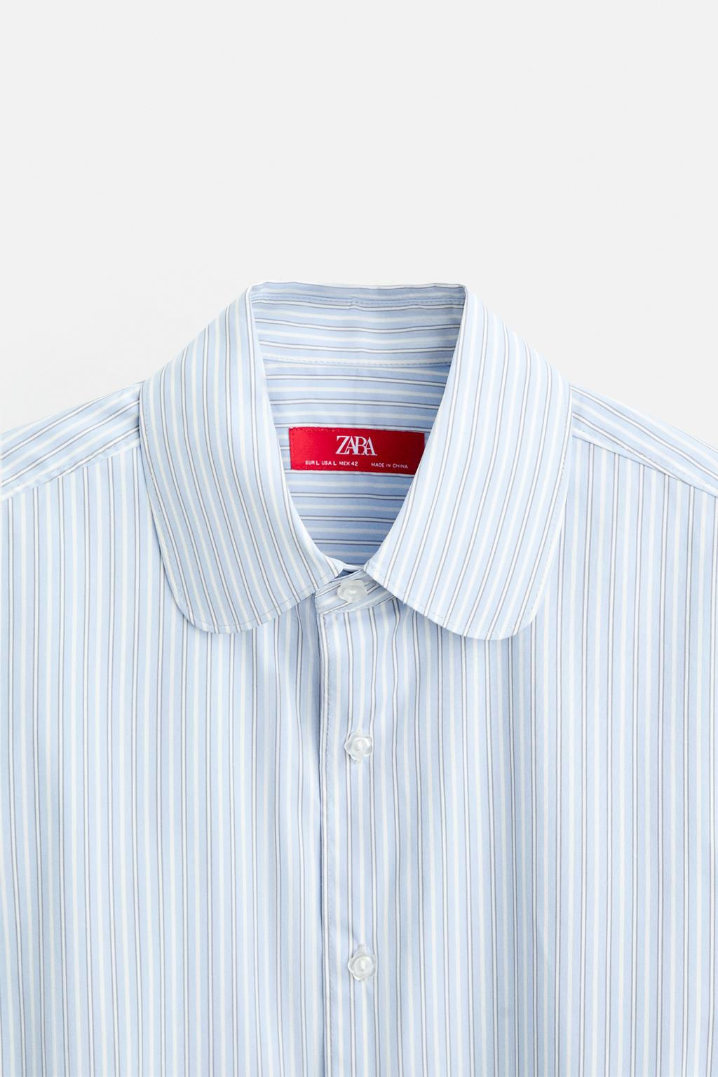 STRIPED SHIRT X HARRY LAMBERT - Zara фото 8