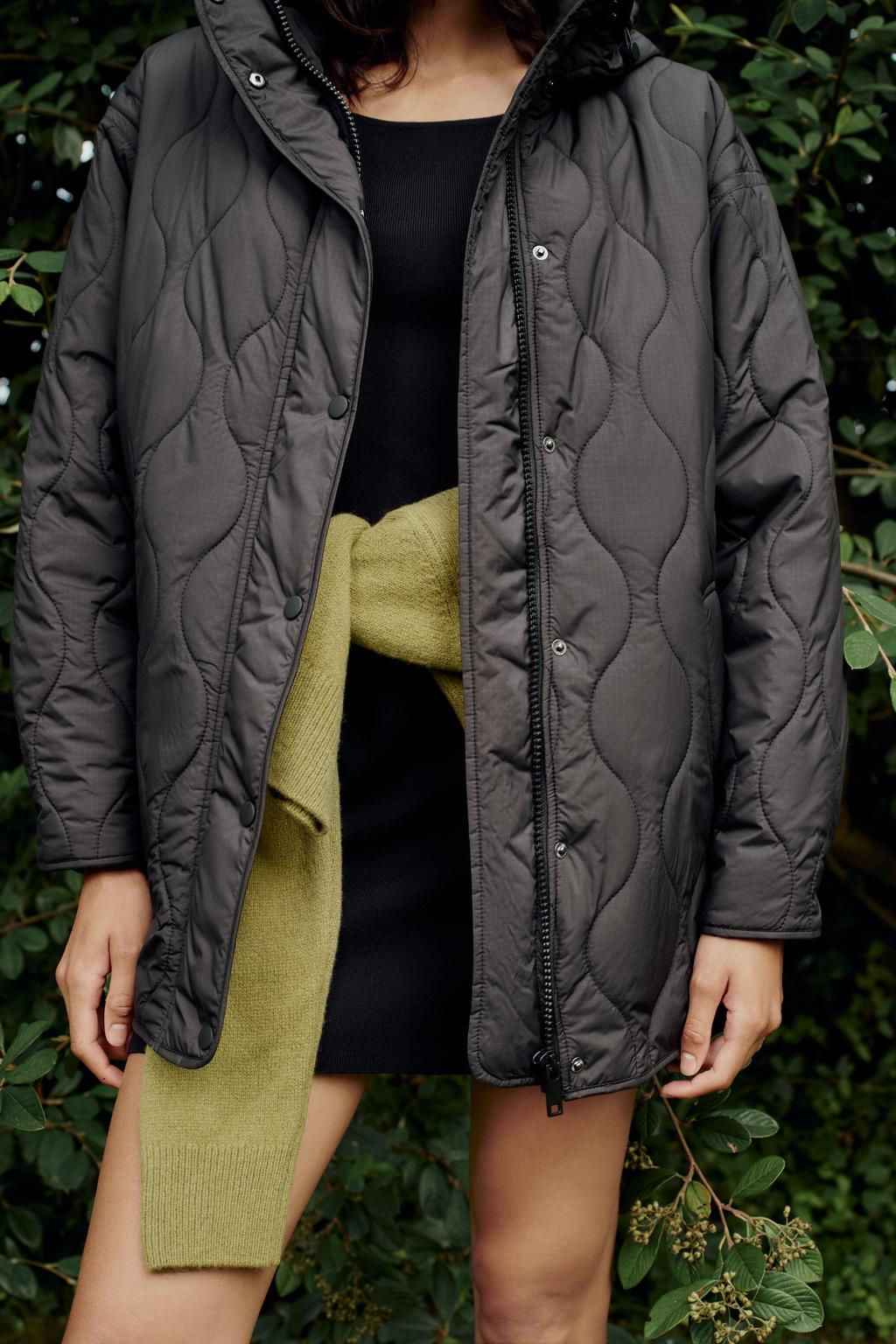 WATER-REPELLENT QUILTED JACKET - Zara фото 3