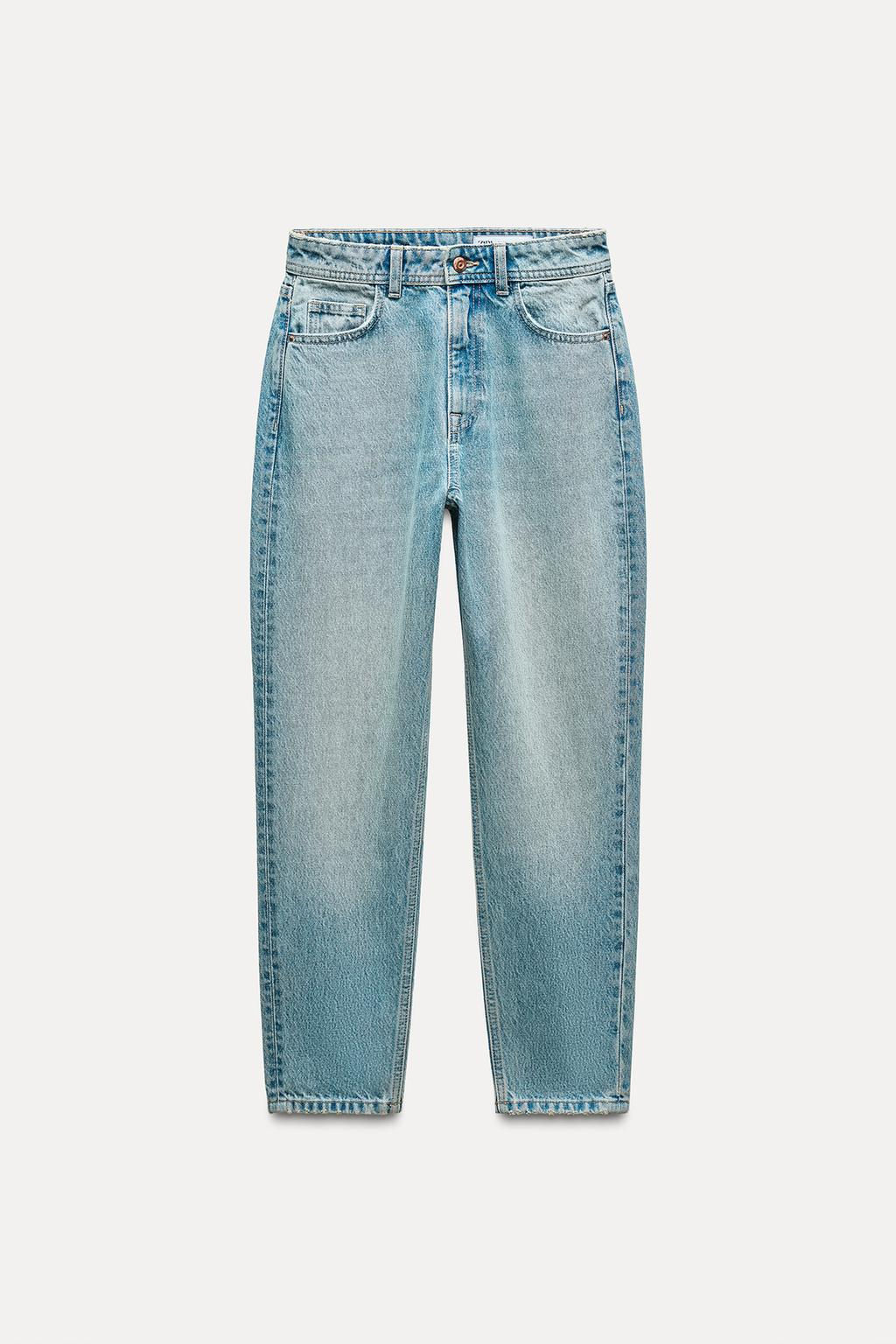 Z1975 MOM-FIT HIGH-WAIST JEANS - Zara фото 5