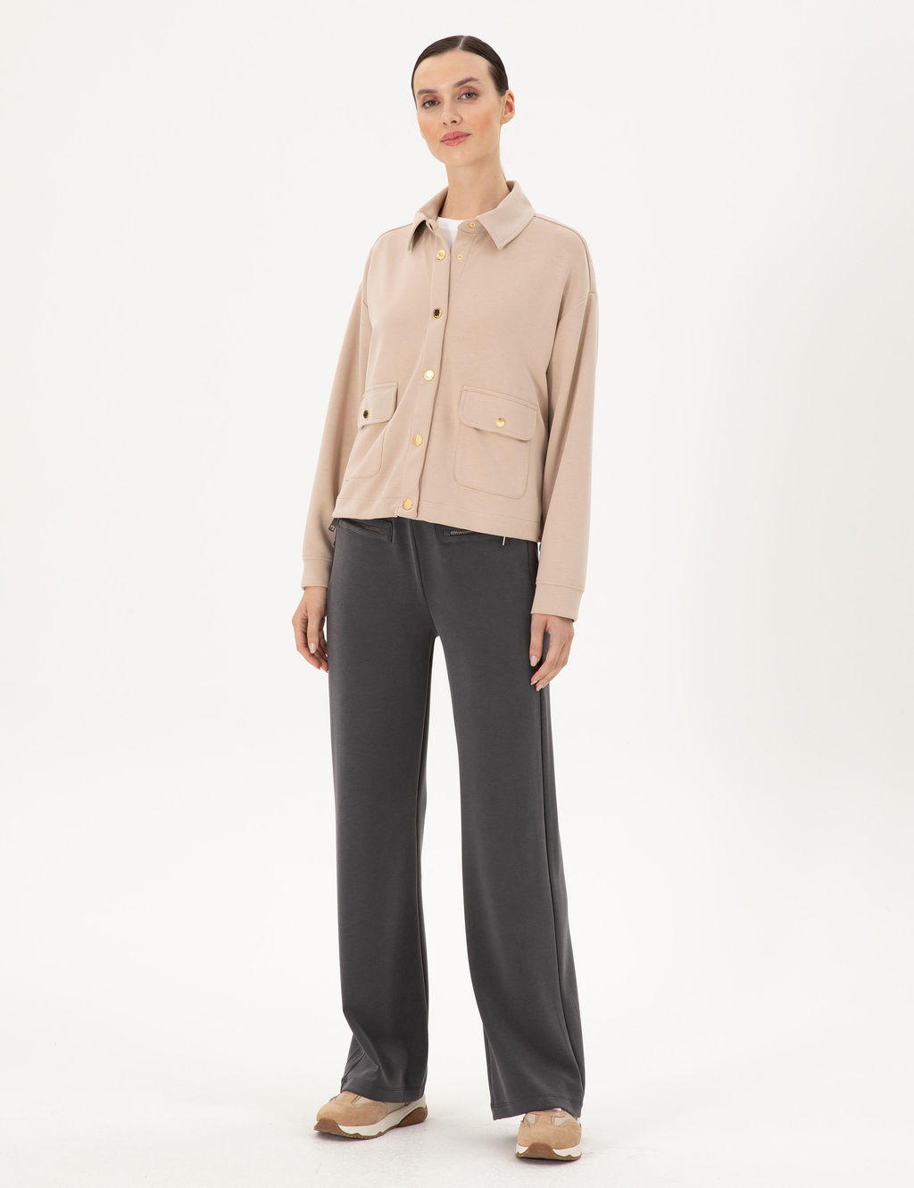 Bej Comfort Fit Modal Kuma_ _rme H_rka - Pierre cardin фото 11