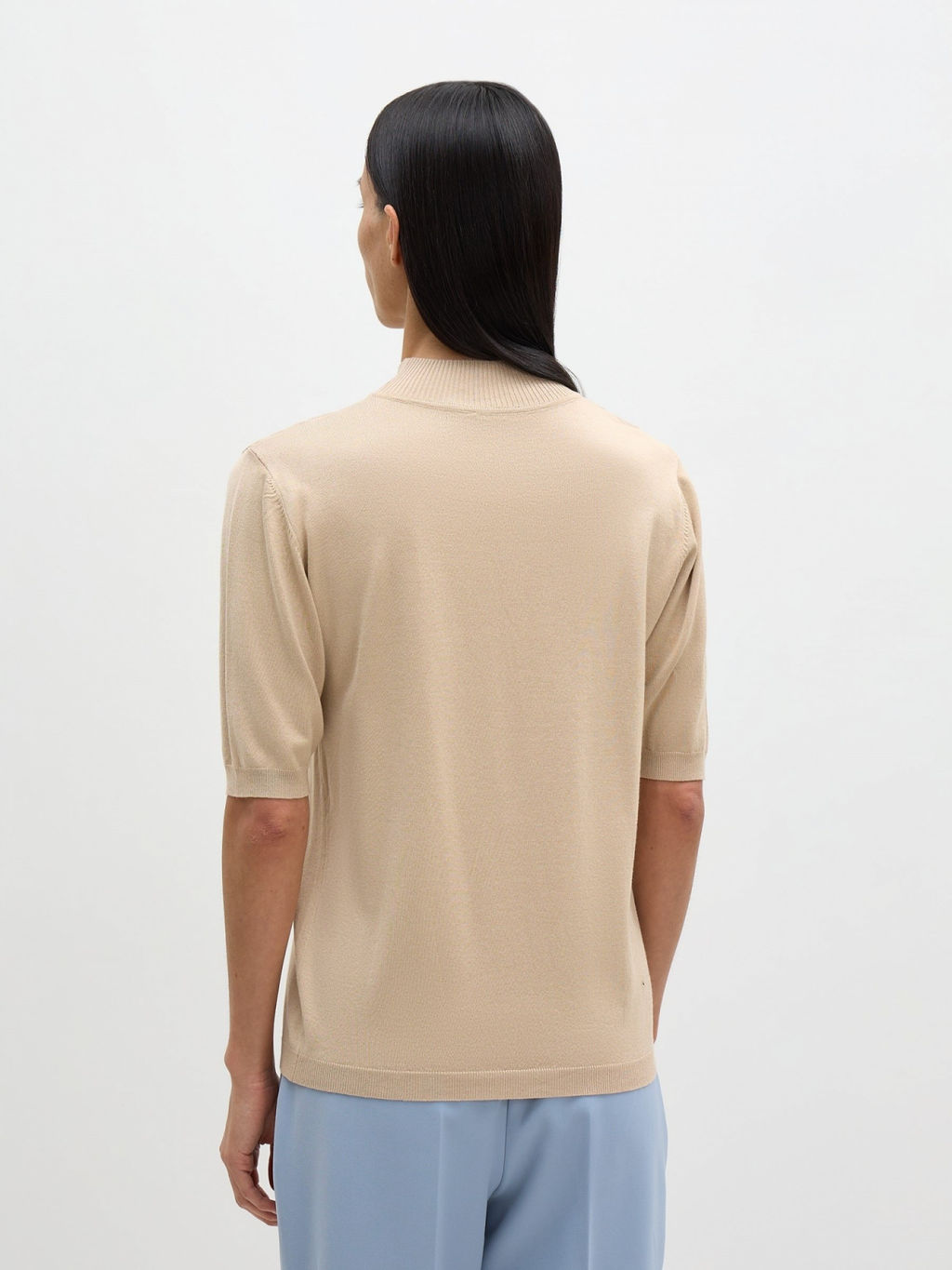 Conso/KTM 240713 - beige Водолазка женская  фото 3