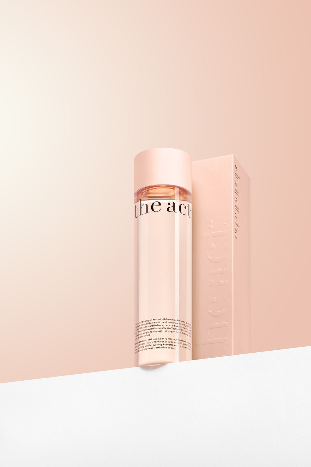 The Act Мицеллярная вода для снятия макияжа очищающая  фото 3