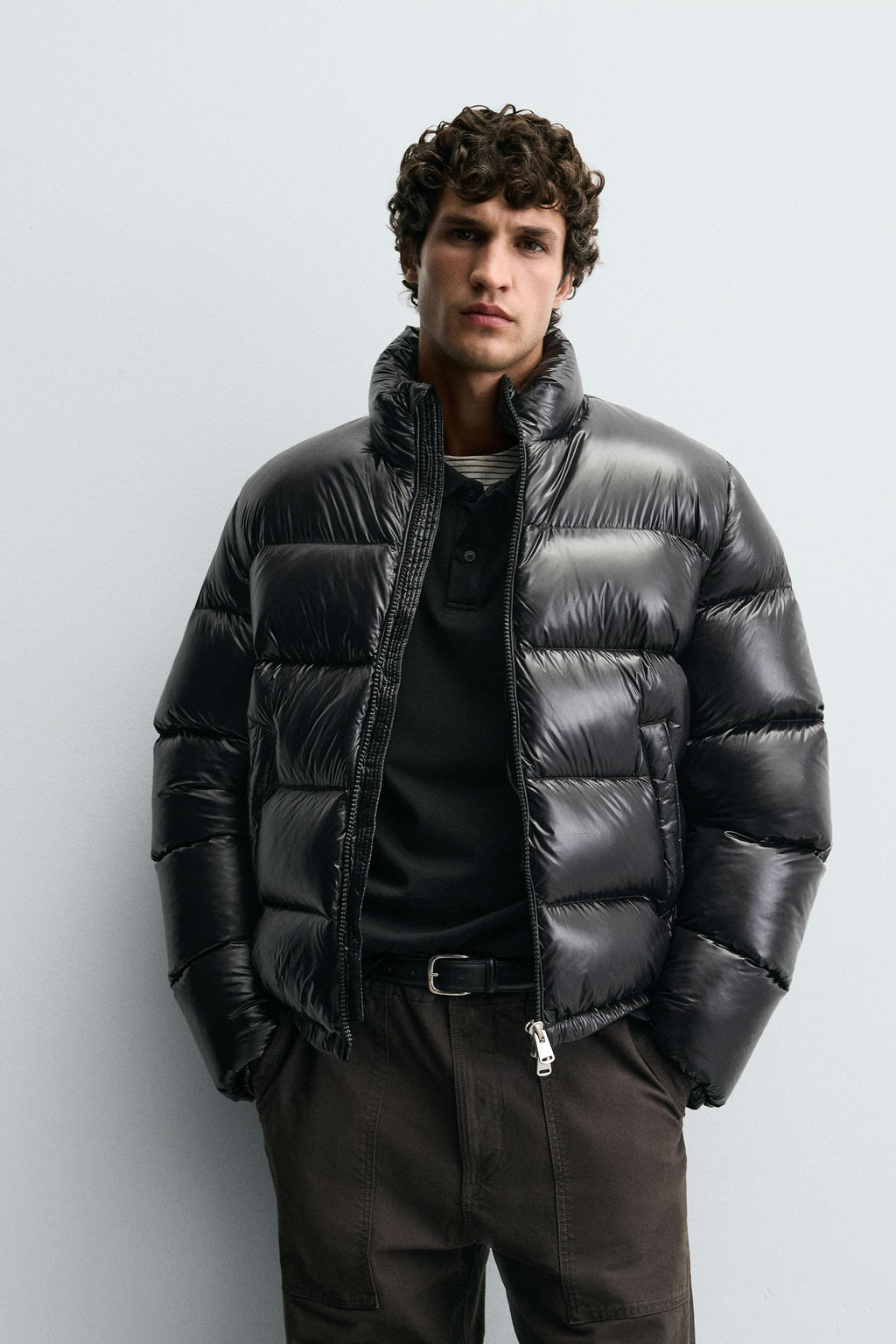 100% FEATHER DOWN PUFFER JACKET - Zara фото 2