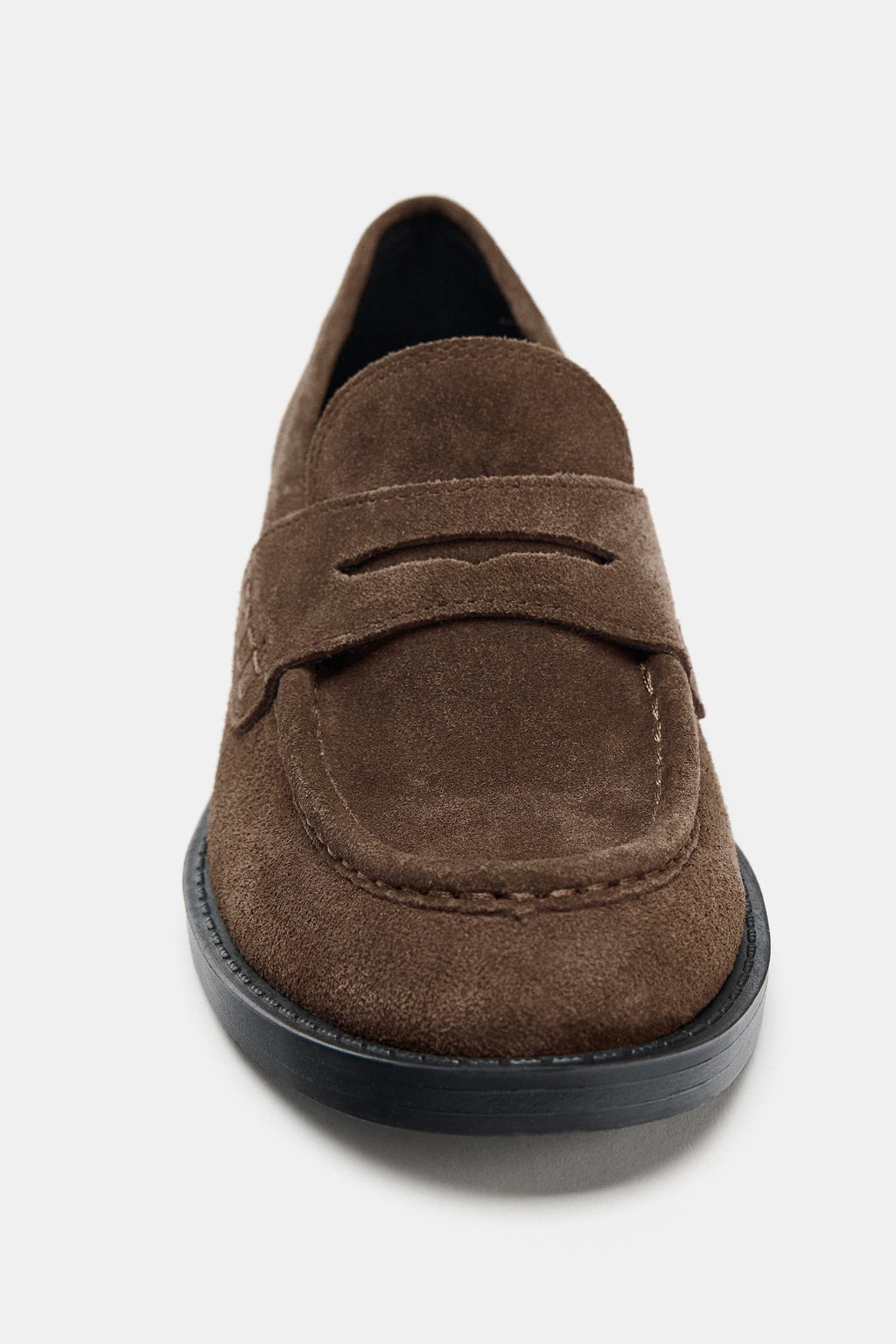 SPLIT SUEDE LOAFERS - Zara фото 5