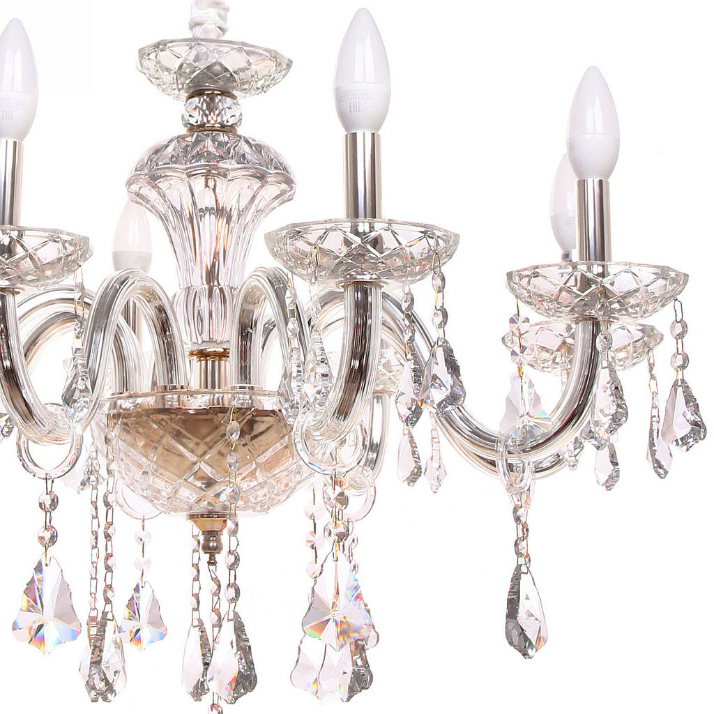 Люстра подвесная в стиле барокко "Aroma" 8*40Вт 25-S806