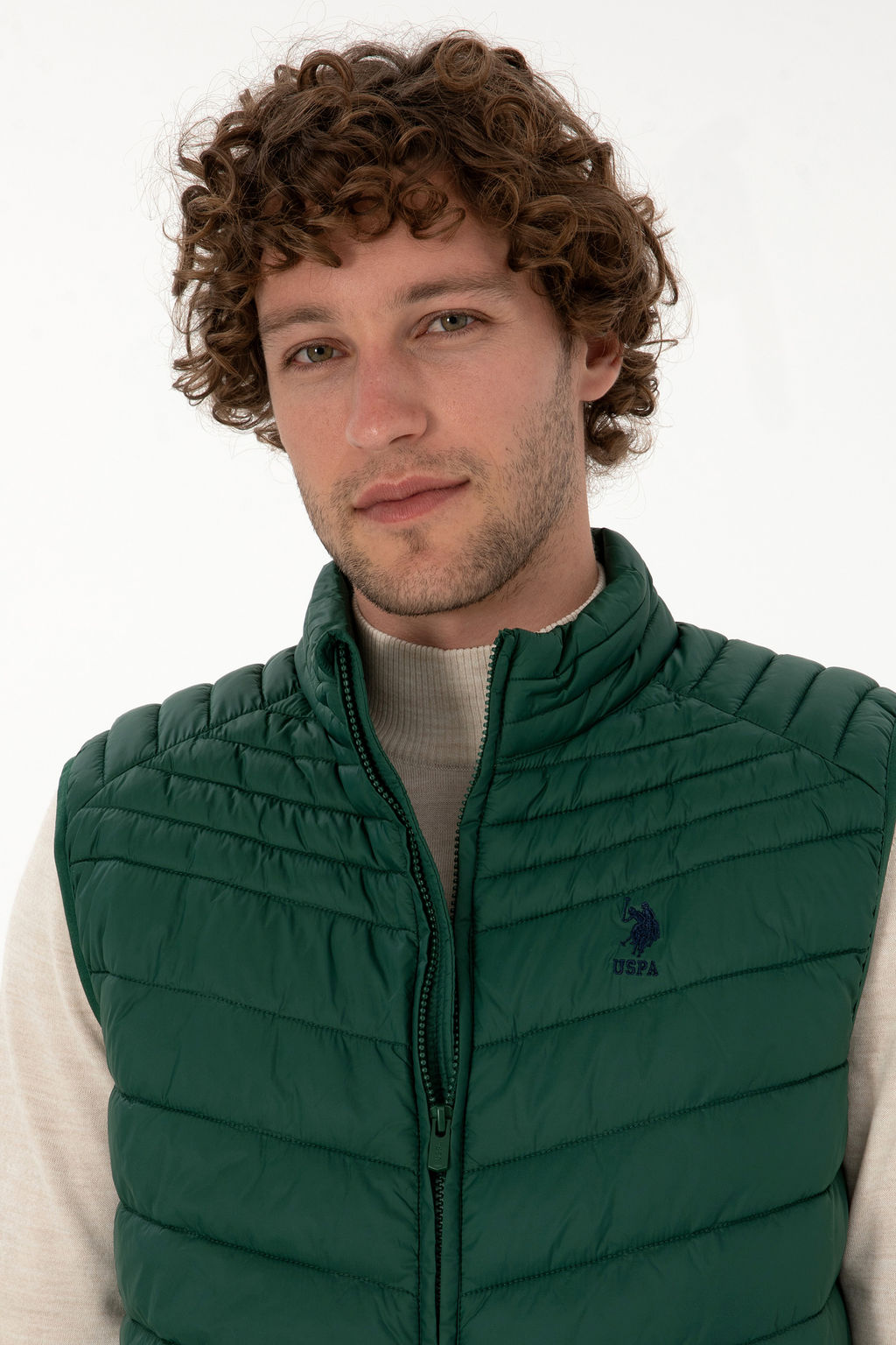 Erkek Koyu YeЕil Yelek - U.s. polo assn фото 2