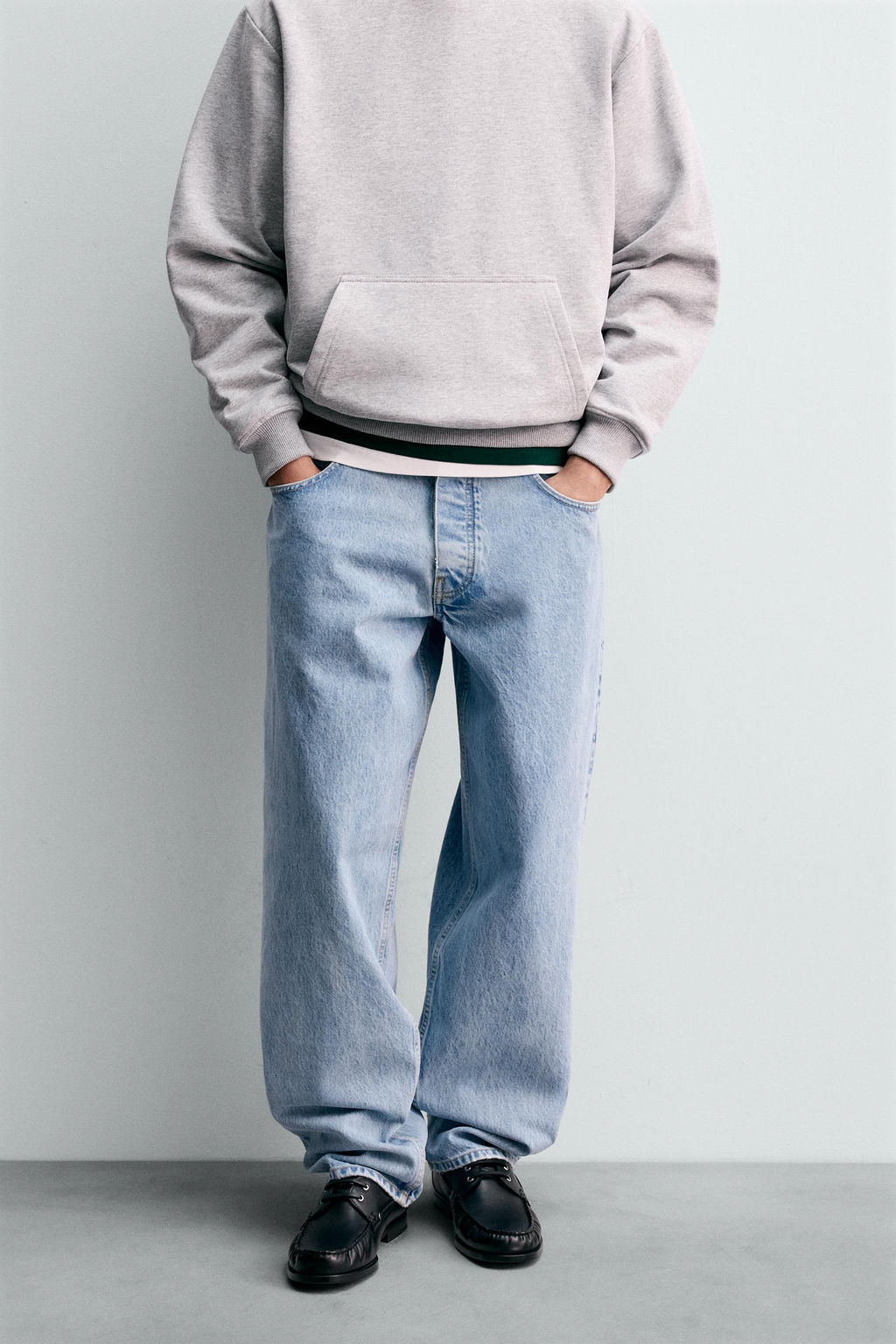 LOOSE TAPERED FIT JEANS CHAMPION® X ZARA  фото 2
