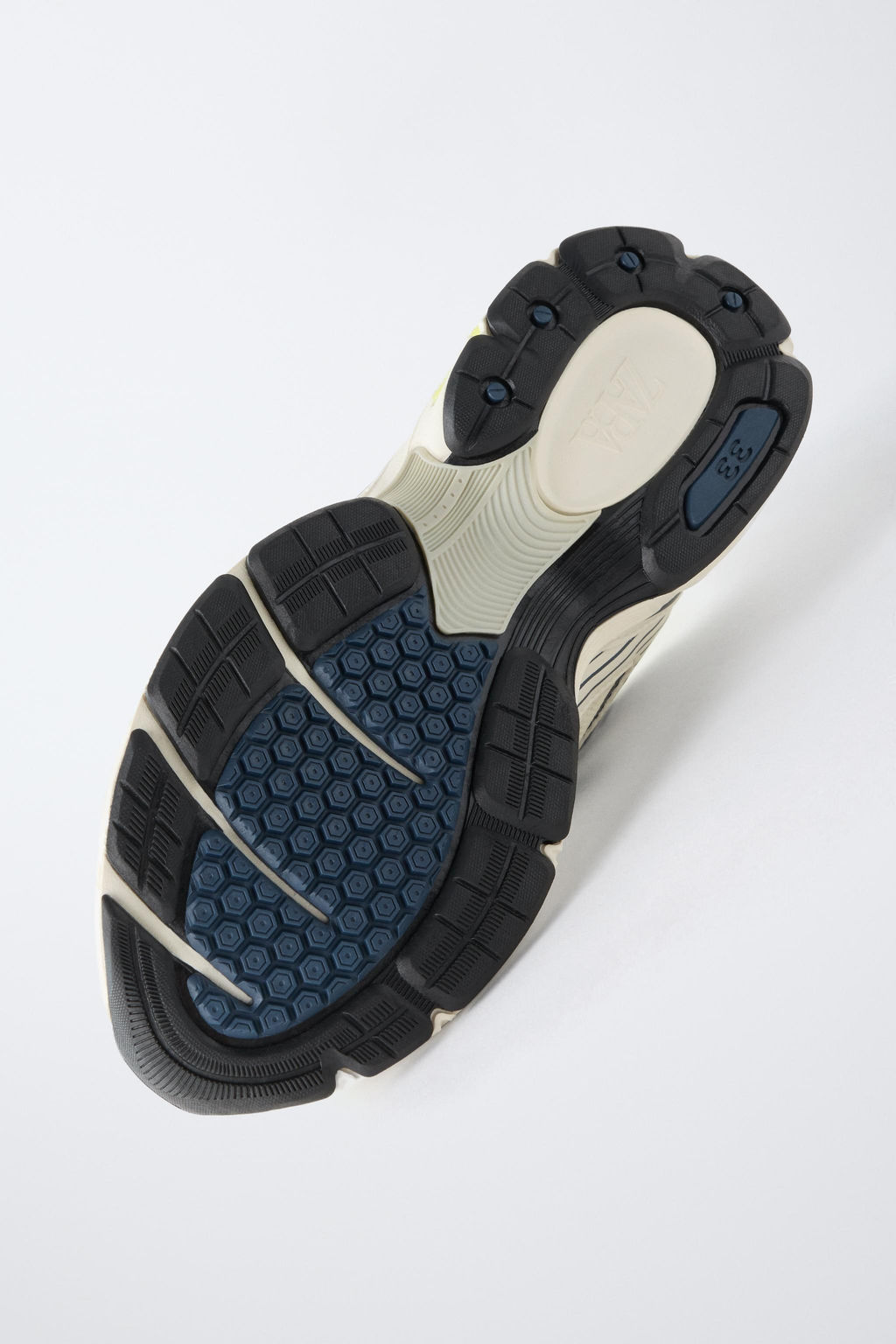 ZAPATILLA DEPORTIVA CONTRASTE COLOR / Blanco - Zara фото 7